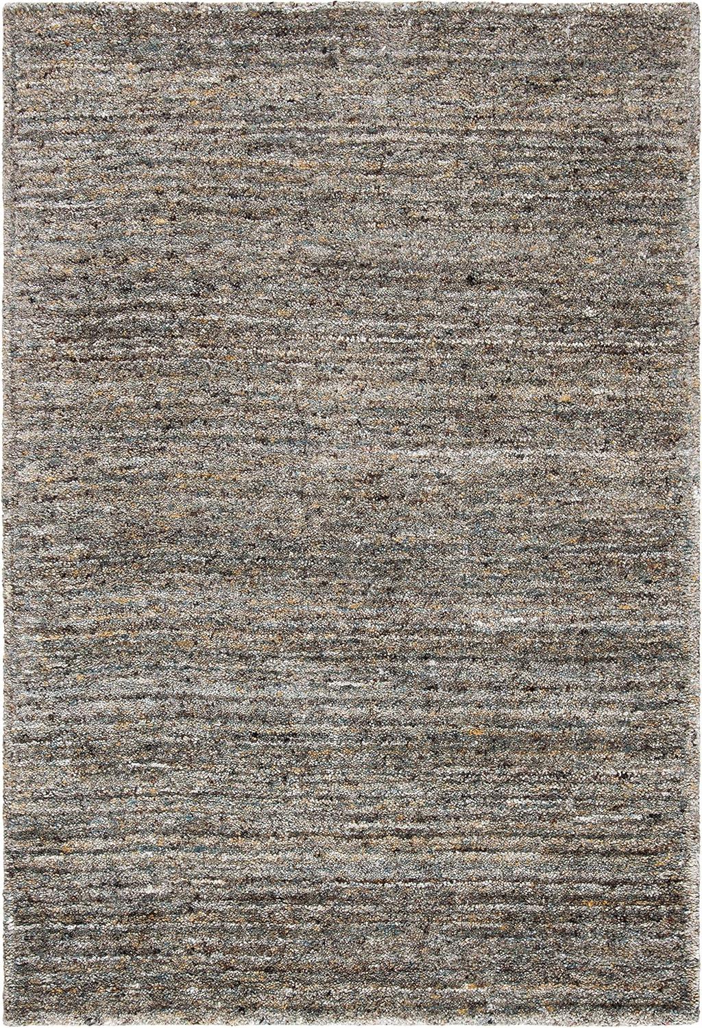 Himalaya HIM413 Hand Tufted Area Rug - Gray/Olive - 4'x6' - Safavieh.