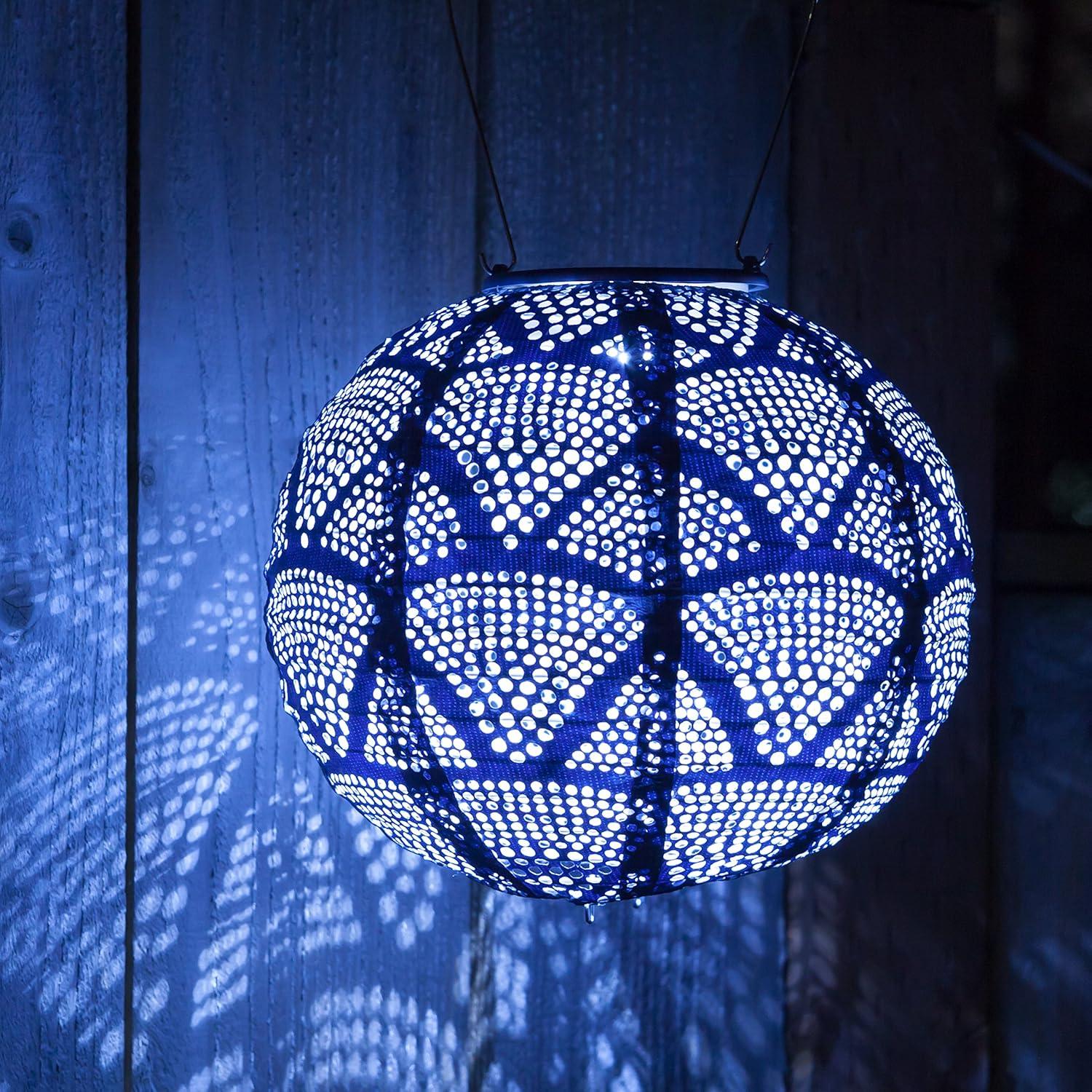 Boho Globe Solar Outdoor Lantern