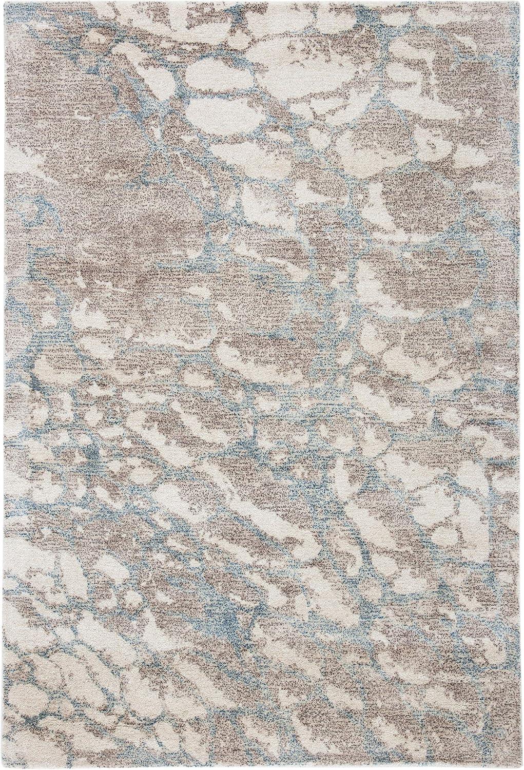 Restoration Vintage RVT112 Hand Tufted Indoor Accent Rug - 3'x5' - Light Brown/Ivory - Safavieh