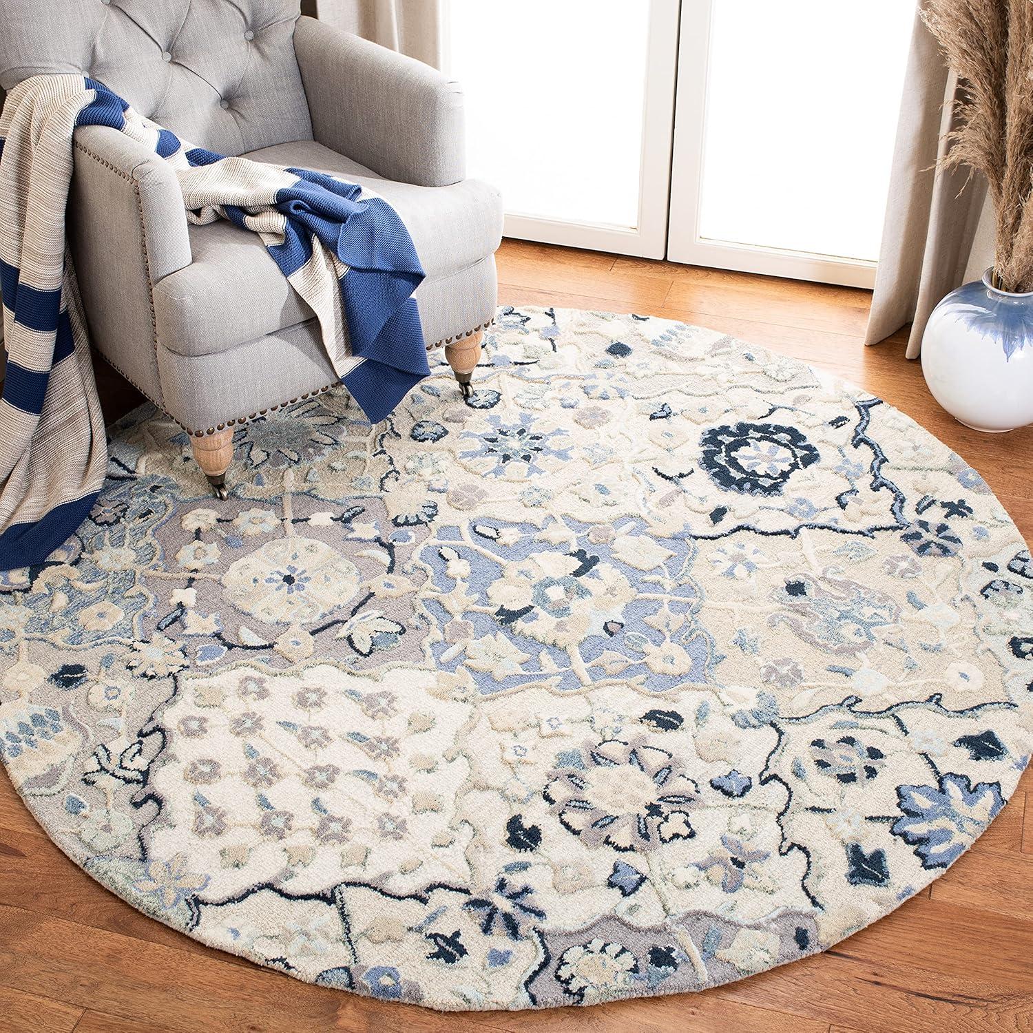 Glamour GLM622 Hand Tufted Area Rug  - Safavieh