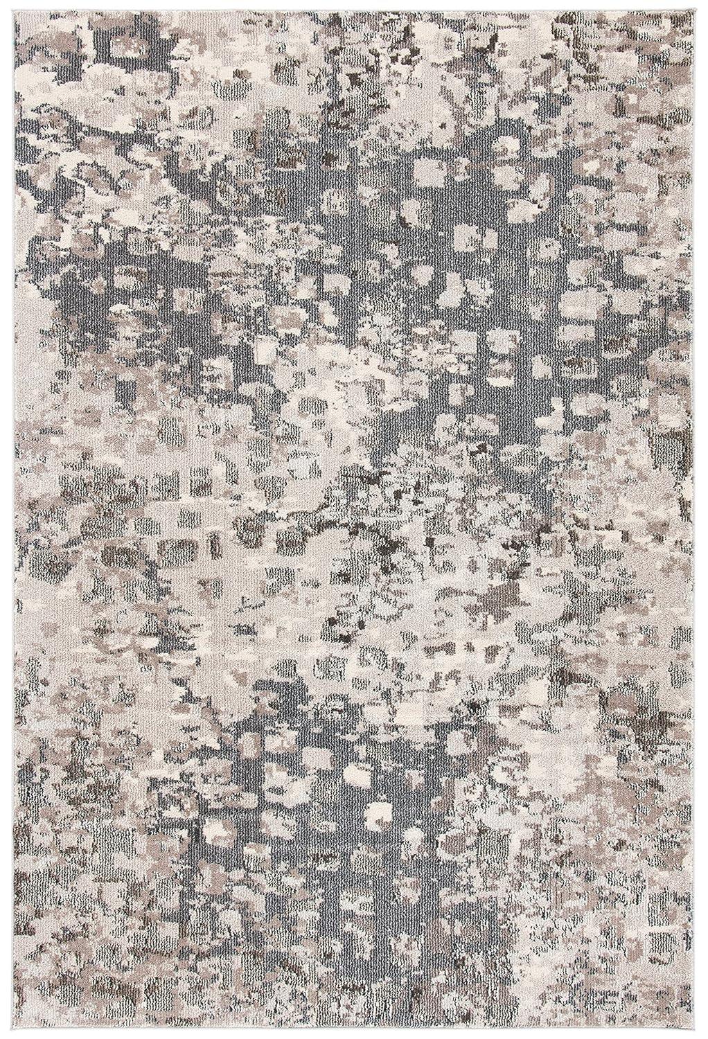 Madison MAD425 Power Loomed Indoor Accent Rug - Grey/Beige - 2'2"x4' - Safavieh