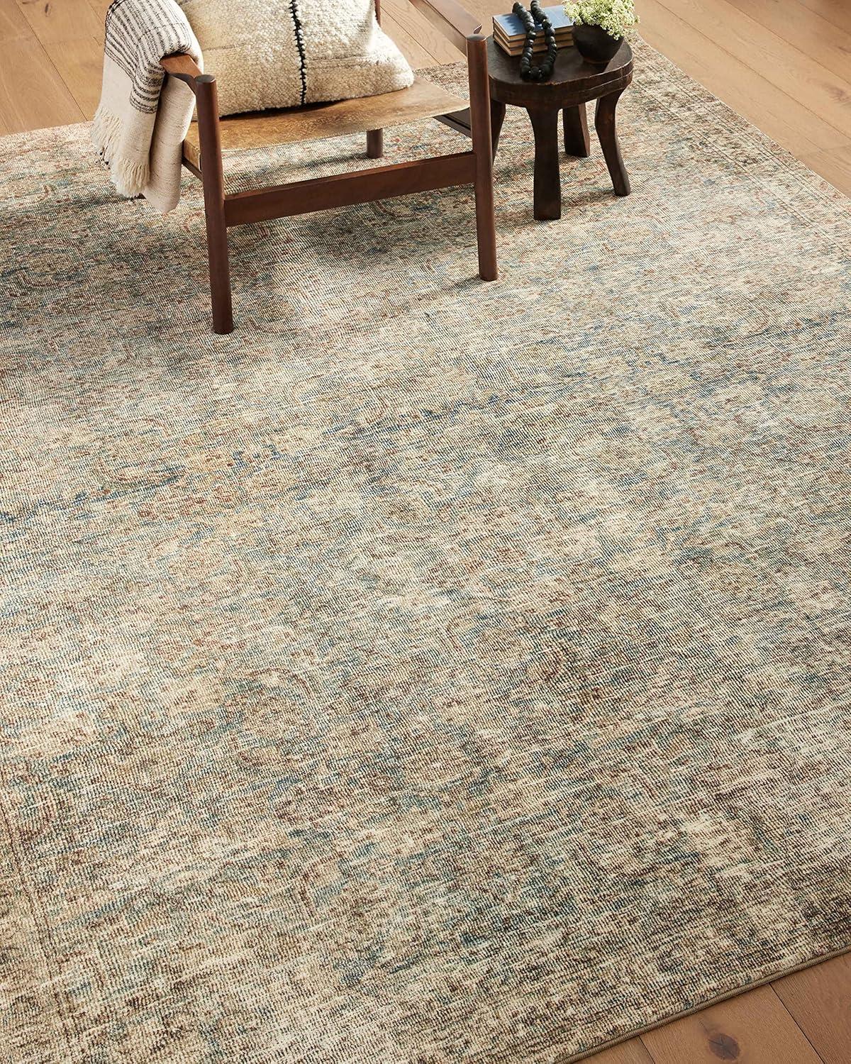 Sea Sage Rectangular Wool Synthetic Accent Rug 2' x 3'-6"