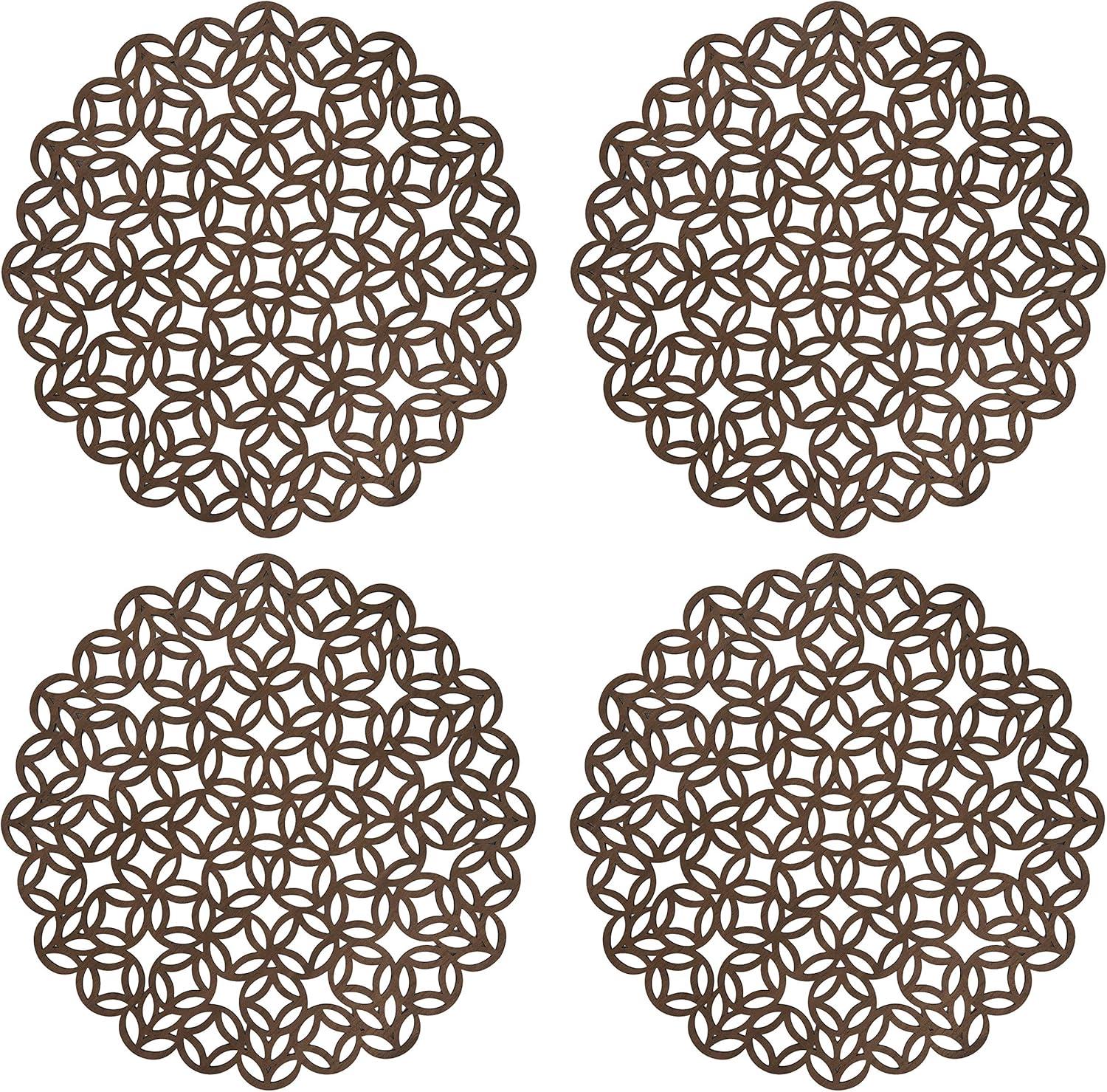 Geometric Round Placemat