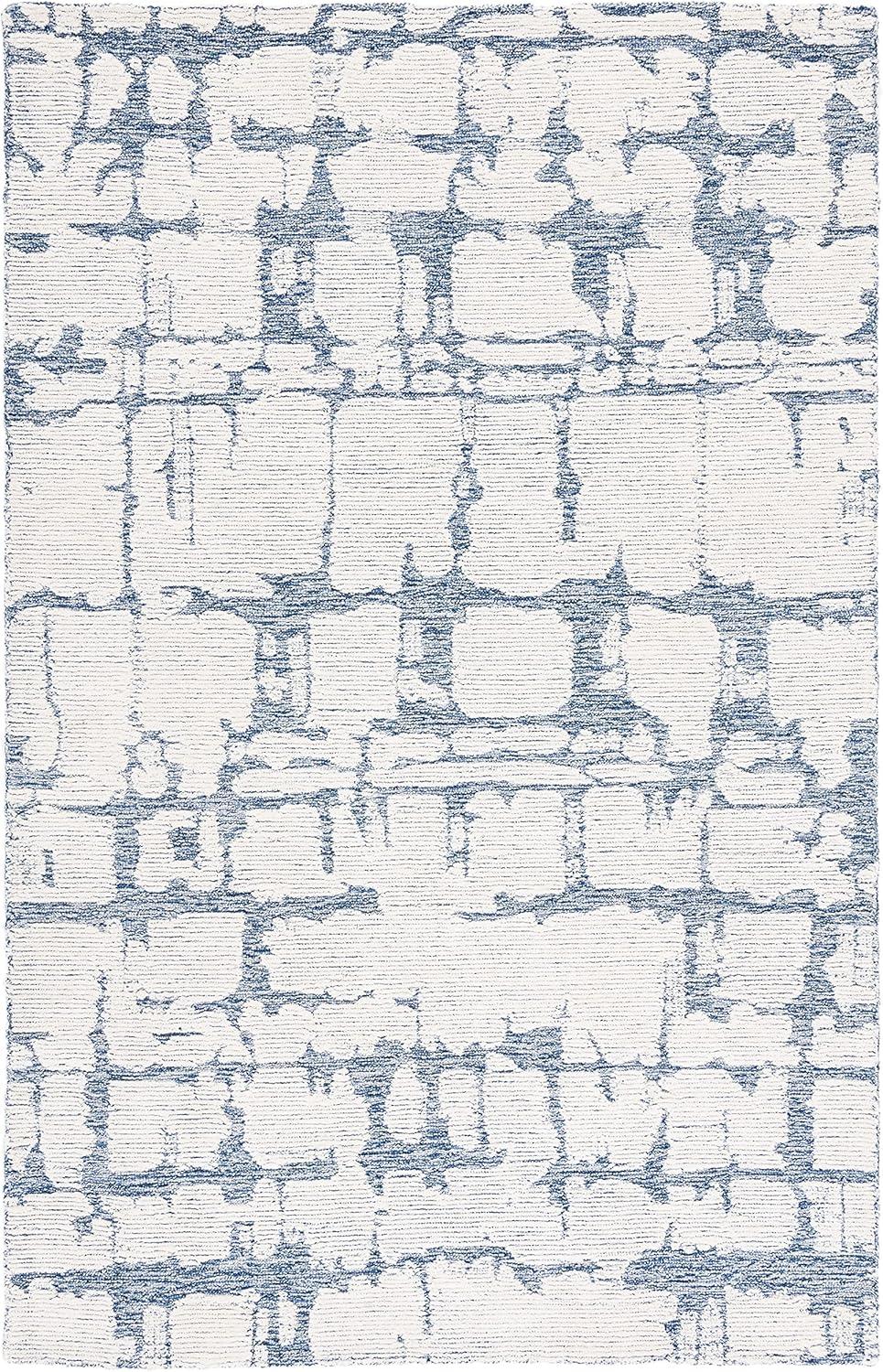 Martha Stewart Rugs Martha Stewart 4533 Hand Tufted Wool/Cotton Rug in Gold/Ivory