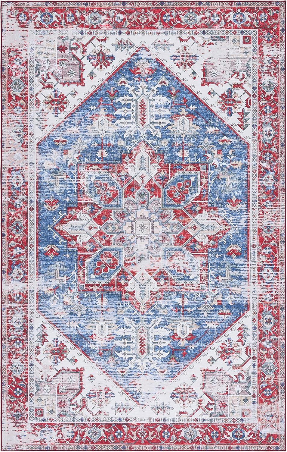 Tucson TSN102 Power Loomed Machine Washable Area Rug  - Safavieh