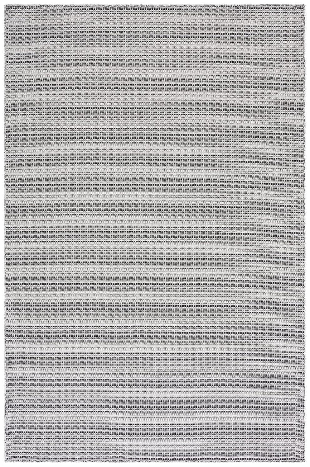 Hampton HTN231 Power Loomed Indoor/Outdoor Area Rug - Black/Gray - 6'5"x9'6" - Safavieh.