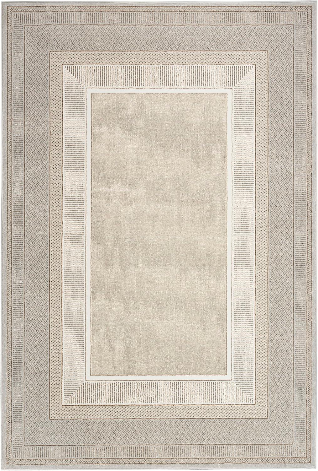 Nourison Glam Modern Bordered Indoor Rug