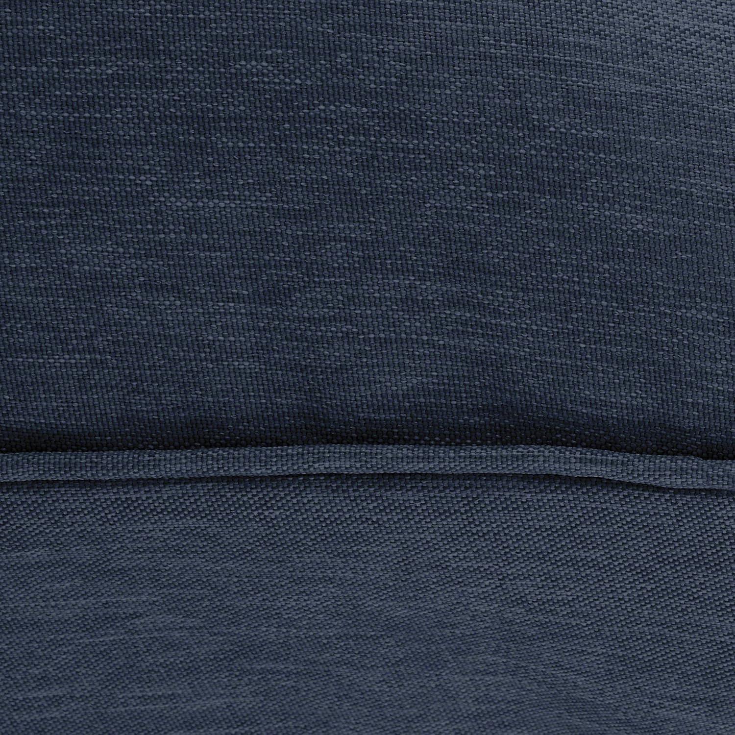 Classic Accessories Montlake Fade Safe Heather Indigo Round Outdoor Seat Cushion