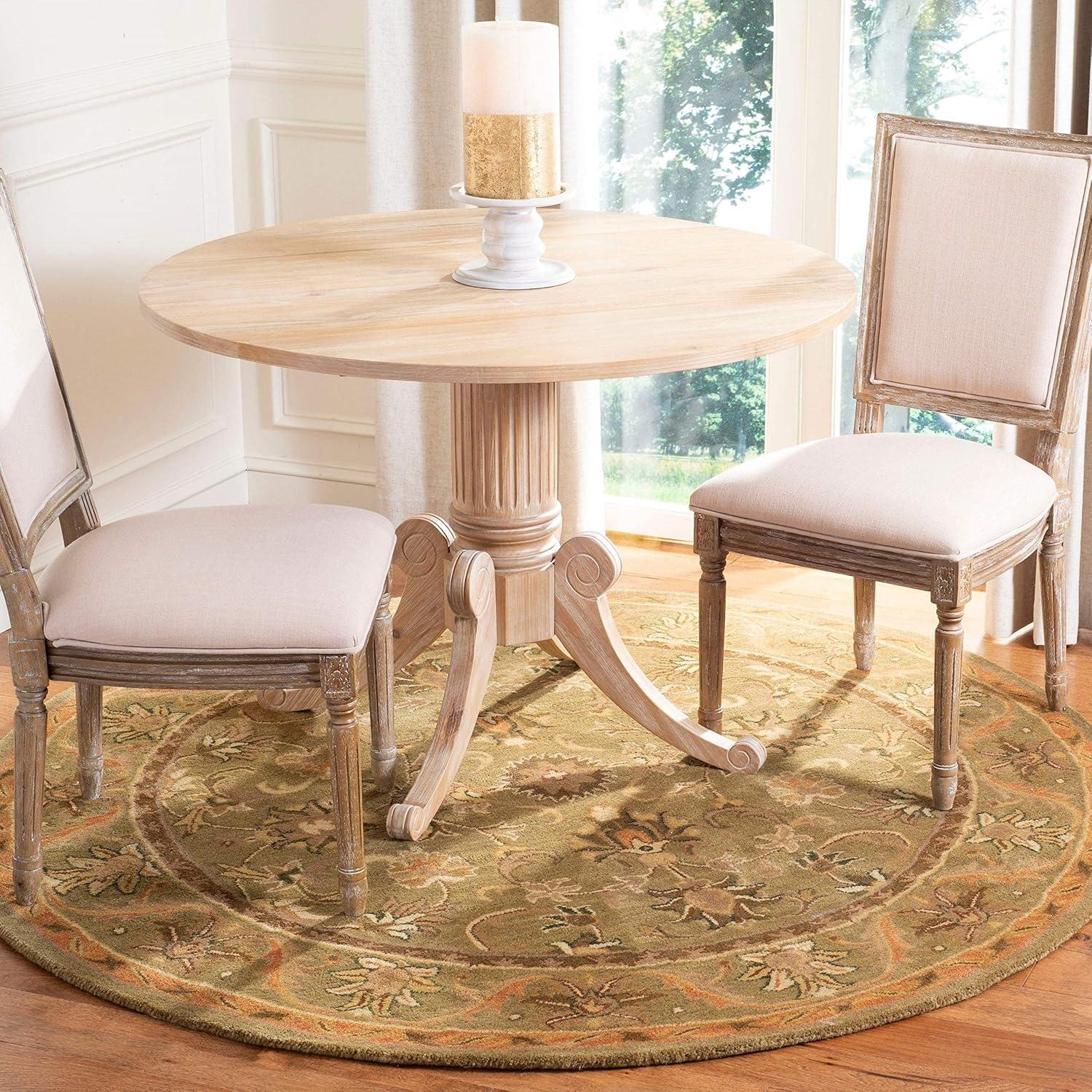 Antiquity AT52 Hand Tufted Indoor Accent Rug - Olive/Gold - 2'x4' - Safavieh