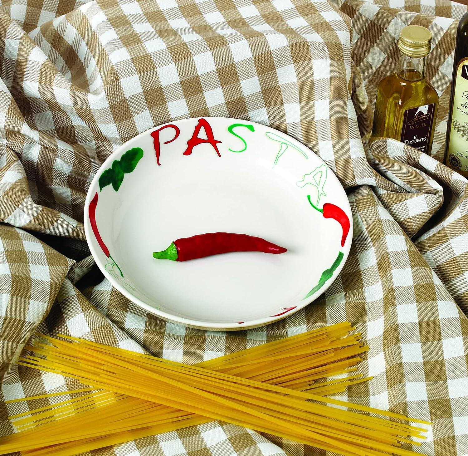 Lorren Home Trends Lorren Home Trends Porcelain China Pasta Dish