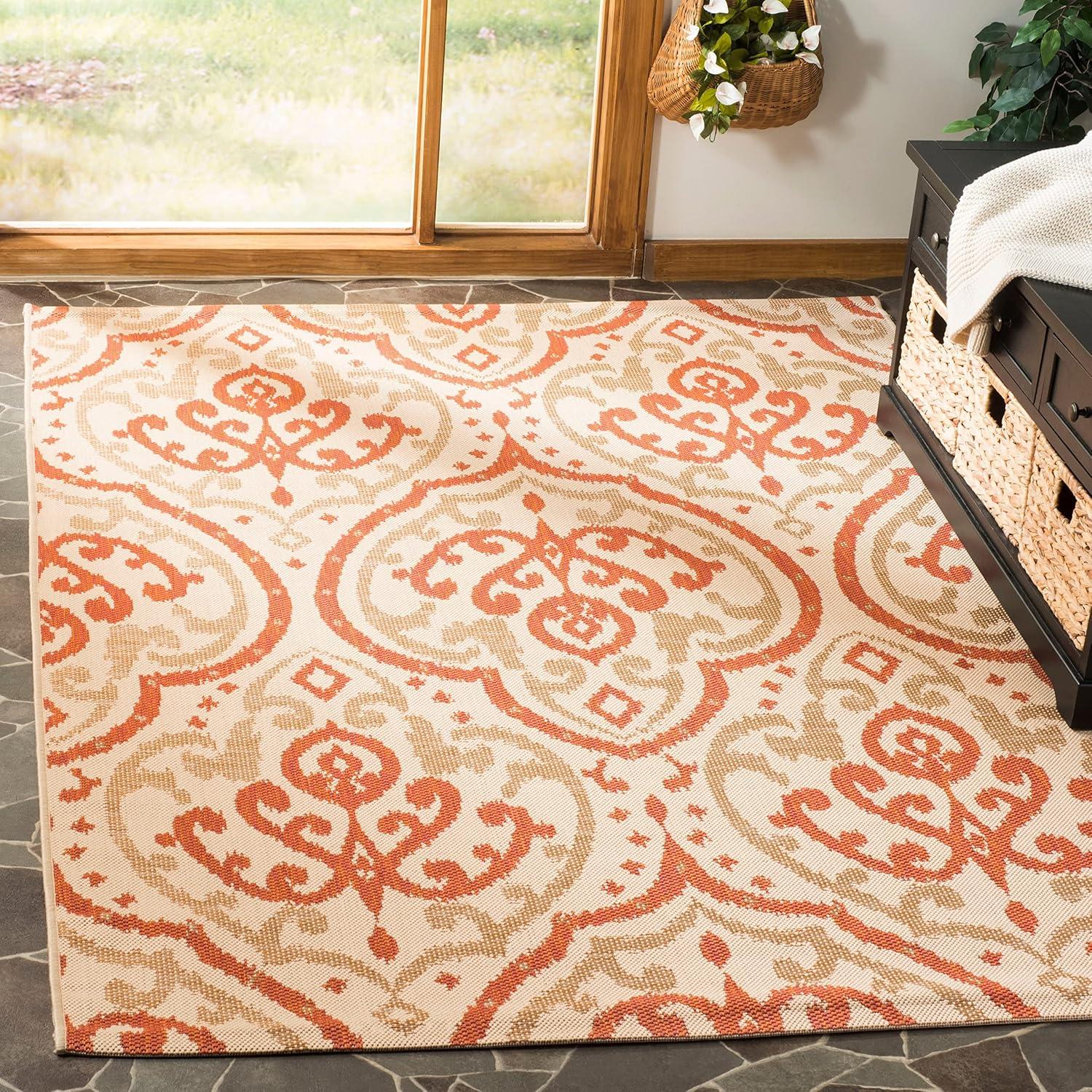 Safavieh Martha Stewart Mervyn Damask Indoor/Outdoor Area Rug