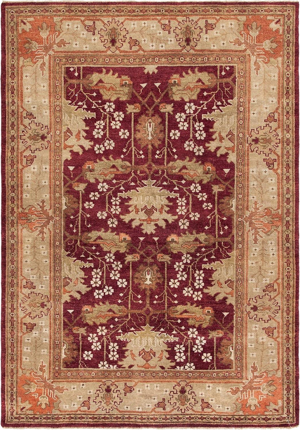 Safavieh Oushak Hand Knotted Wool Oriental Rug