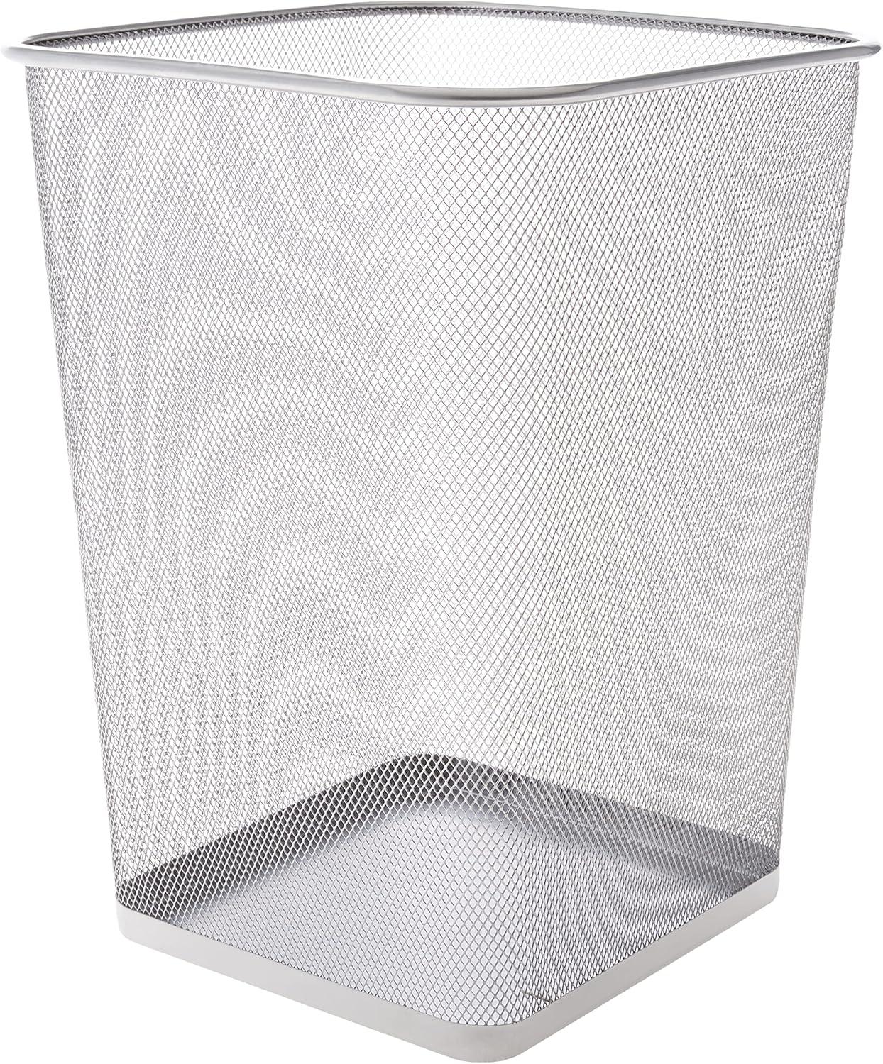 Steel Open Waste Basket - 5 Gallons