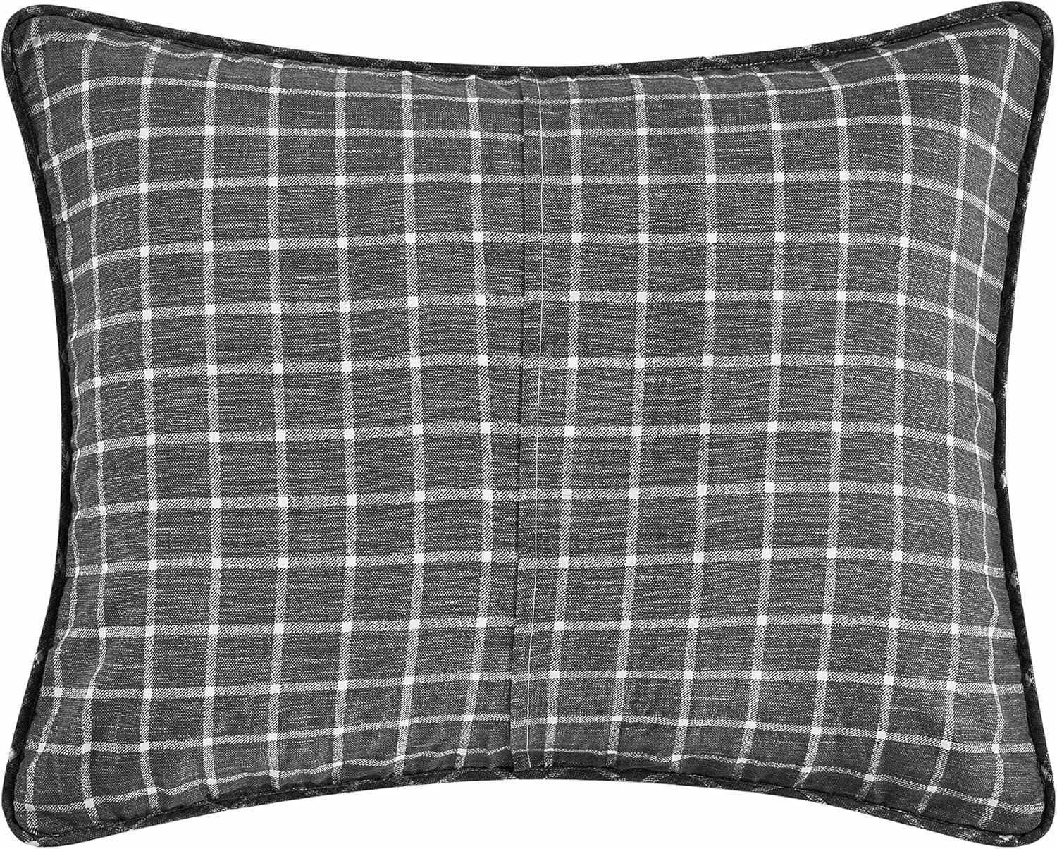 Nautica Fleetville Cotton Reversible Grey Quilt Set