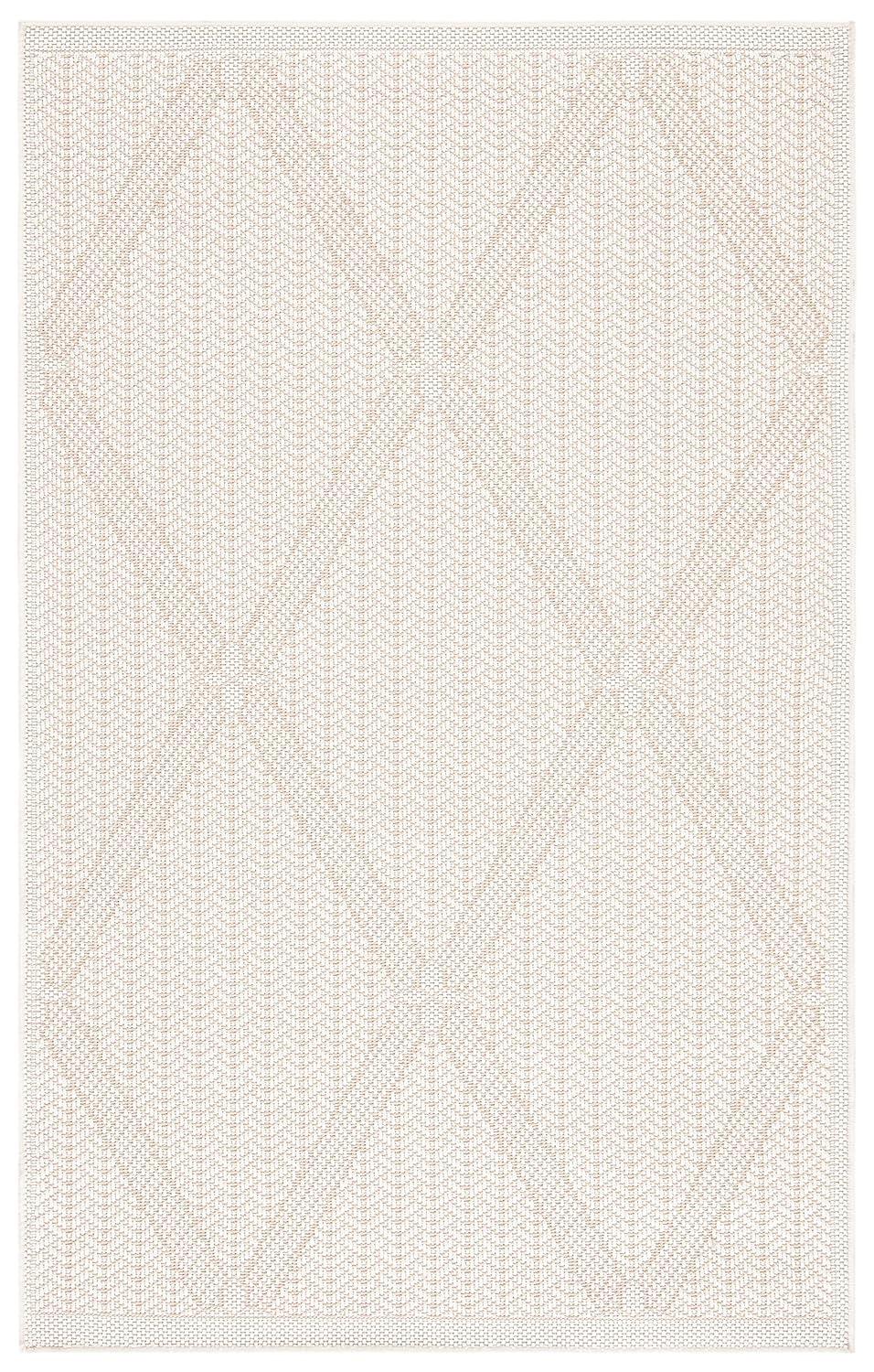 Bermuda BMU811 Power Loomed Indoor/Outdoor Area Rug - Cream/Beige - 3'x5' - Safavieh..