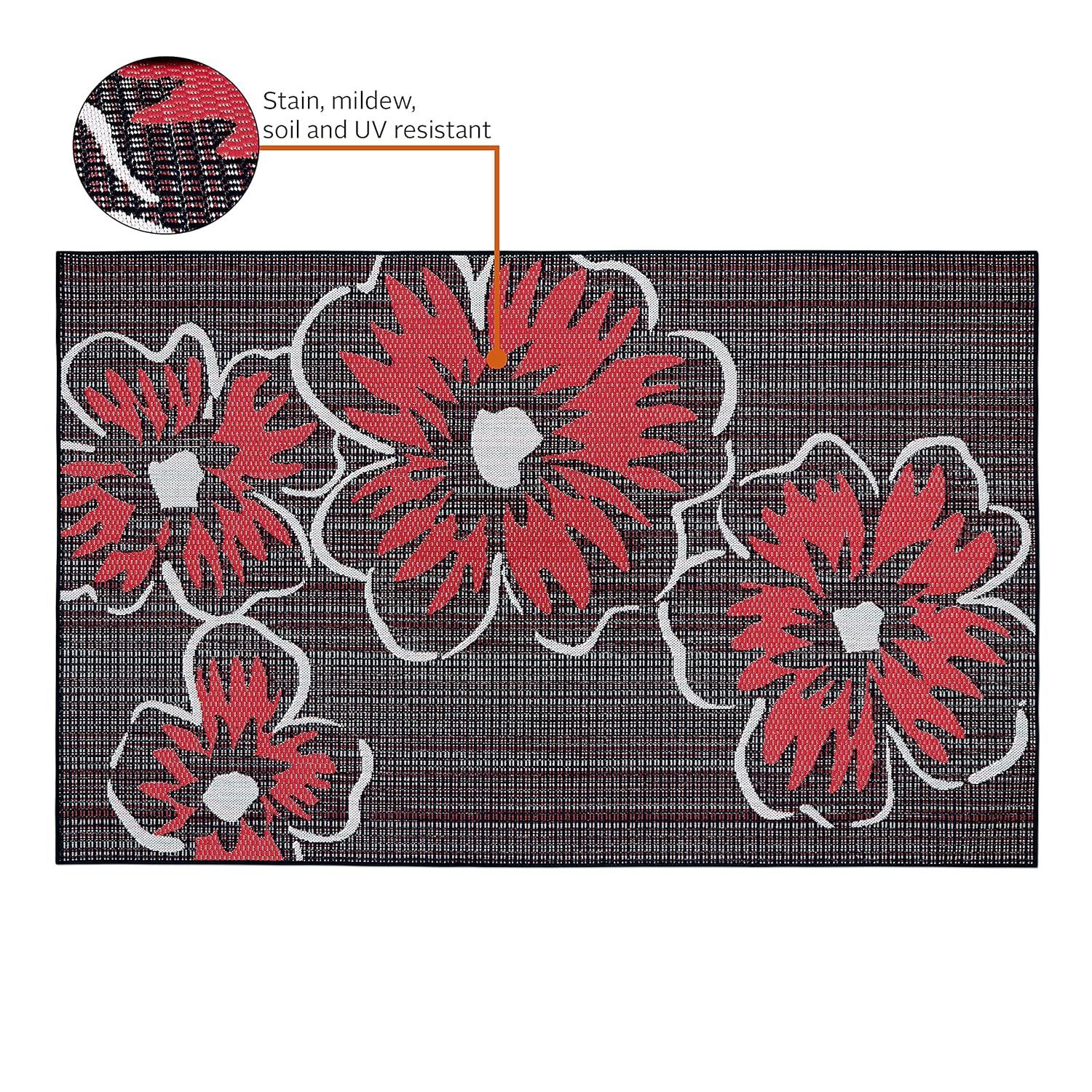 Vera Bradley Vera Bradley Floral Indoor / Outdoor Rug
