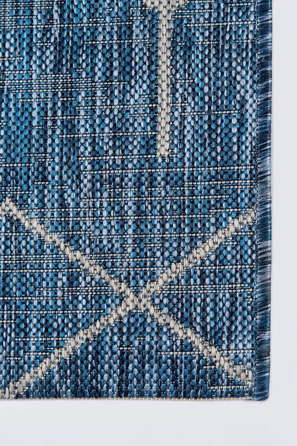 Momeni Villa Monaco Blue/Gray Indoor/Outdoor Rug