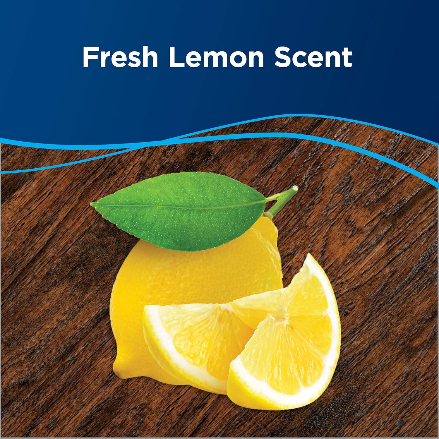 BISSELL Indoor Wood Floor Formula CrossWave& SpinWave, Lemon