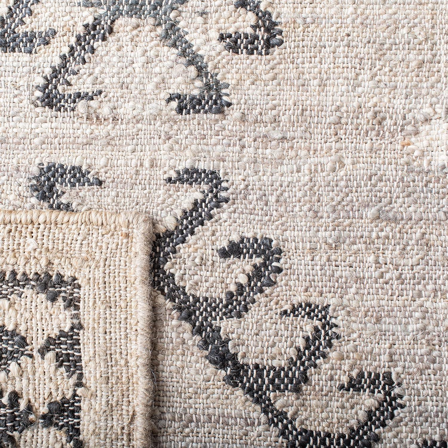 SAFAVIEH Kilim Lisette Tribal Area Rug, Grey/Black, 9' x 12'