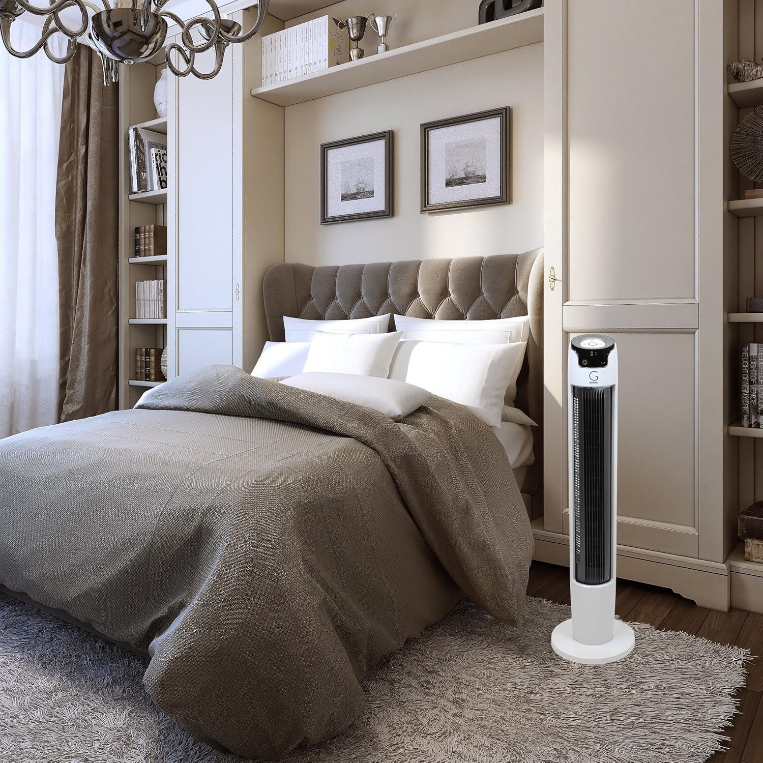 Powerful 43" Oscillating Tower Fan