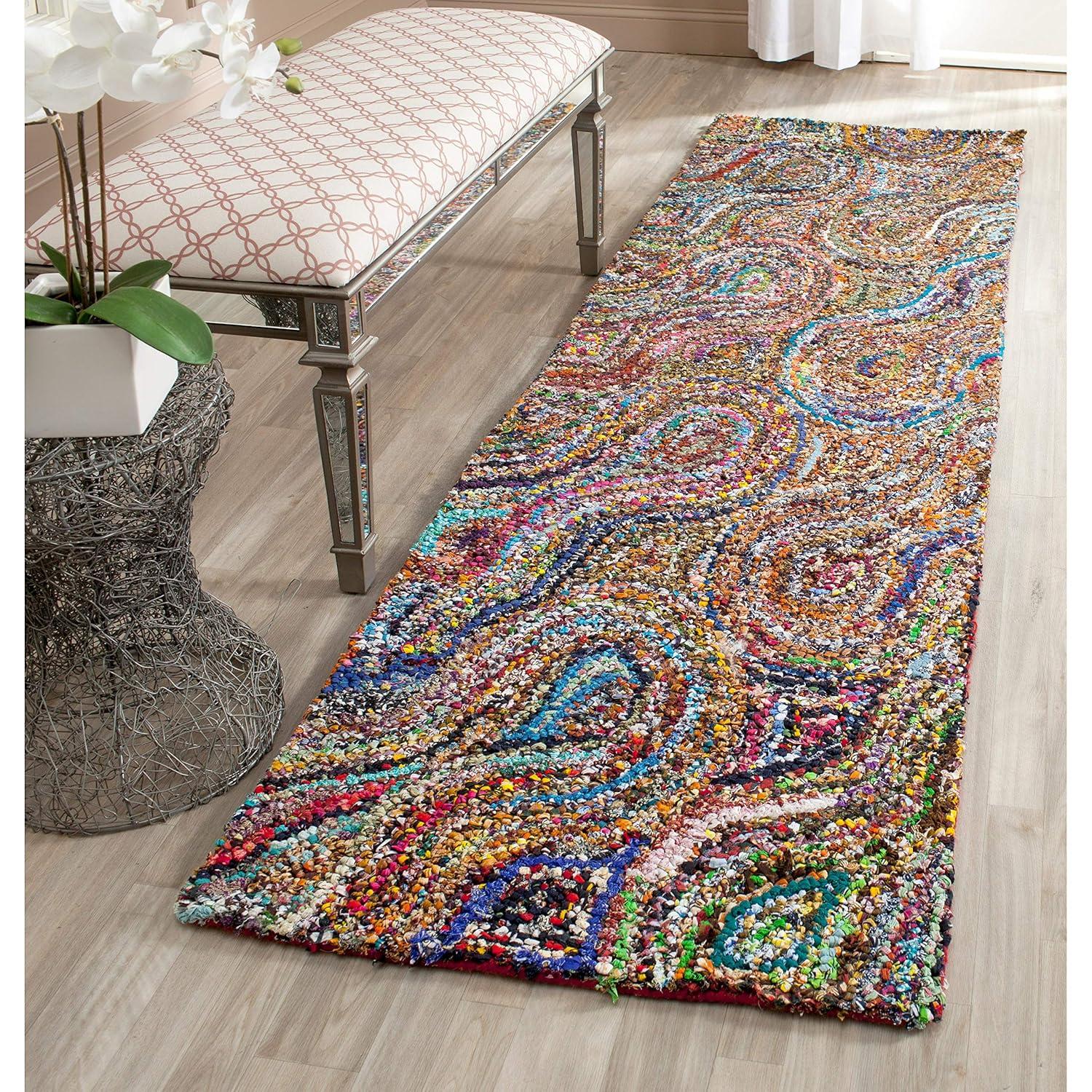 Nantucket NAN437 Hand Tufted Accent Rug - Multi - 2'3"x4' - Safavieh.
