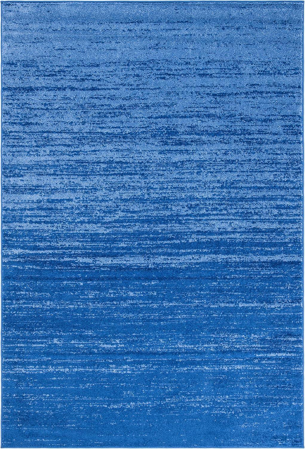 SAFAVIEH Adirondack Esmond Striped Area Rug, Light Blue/Dark Blue, 6' x 9'