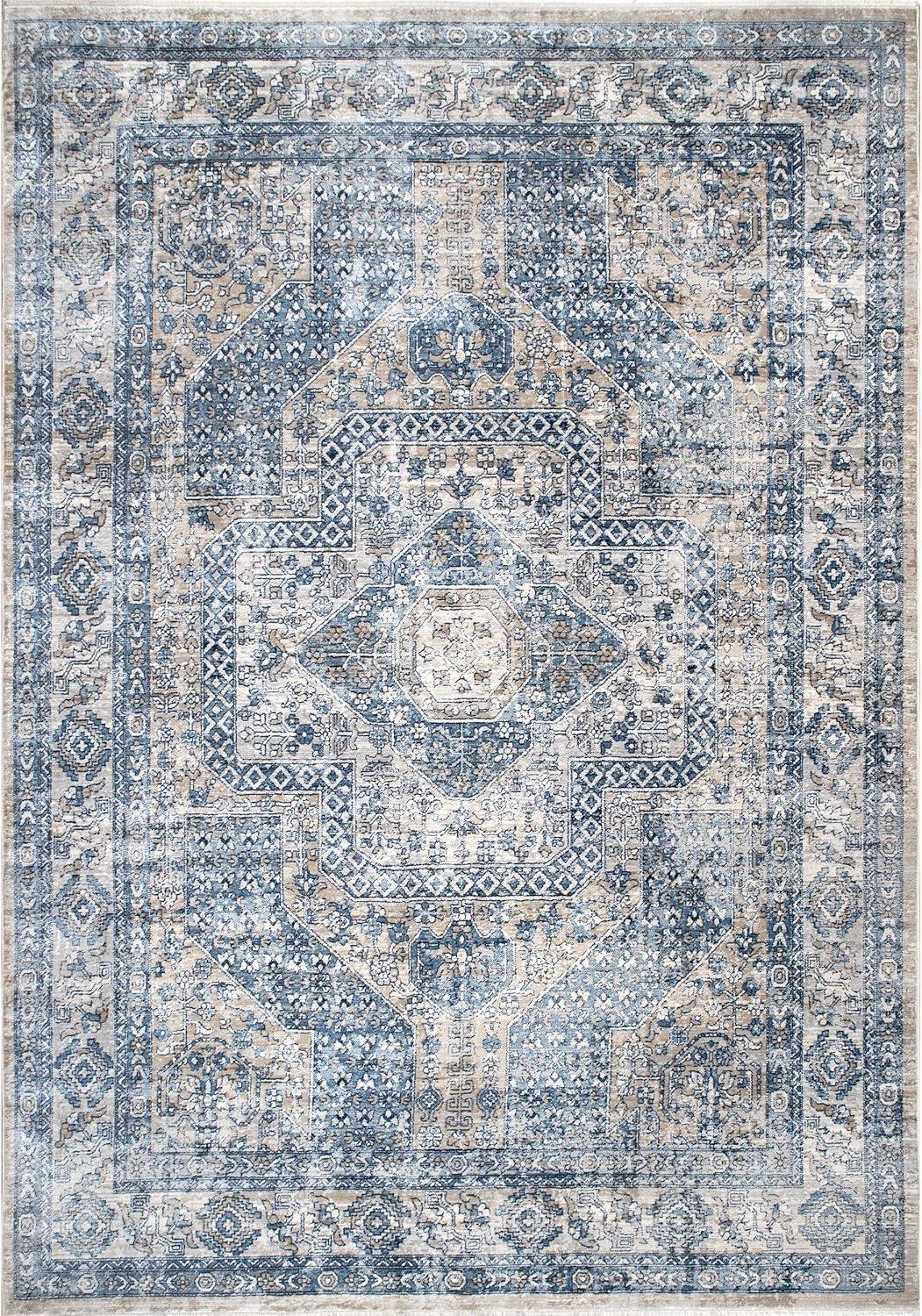 Westlyn Faded Medallion Area Rug - nuLOOM