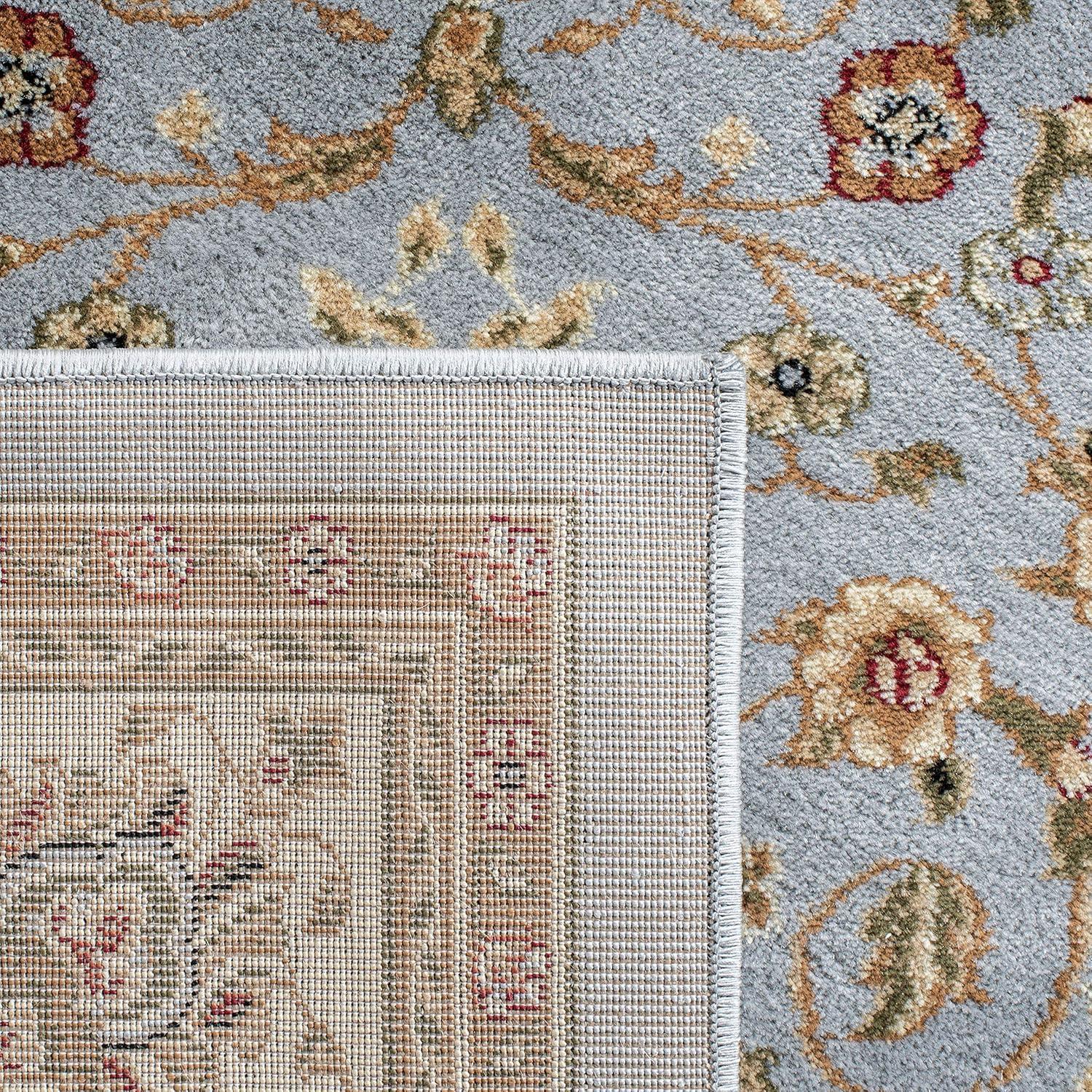 Lyndhurst LNH312 Power Loomed Area Rug - Light Blue/Ivory - 10'x14' - Safavieh