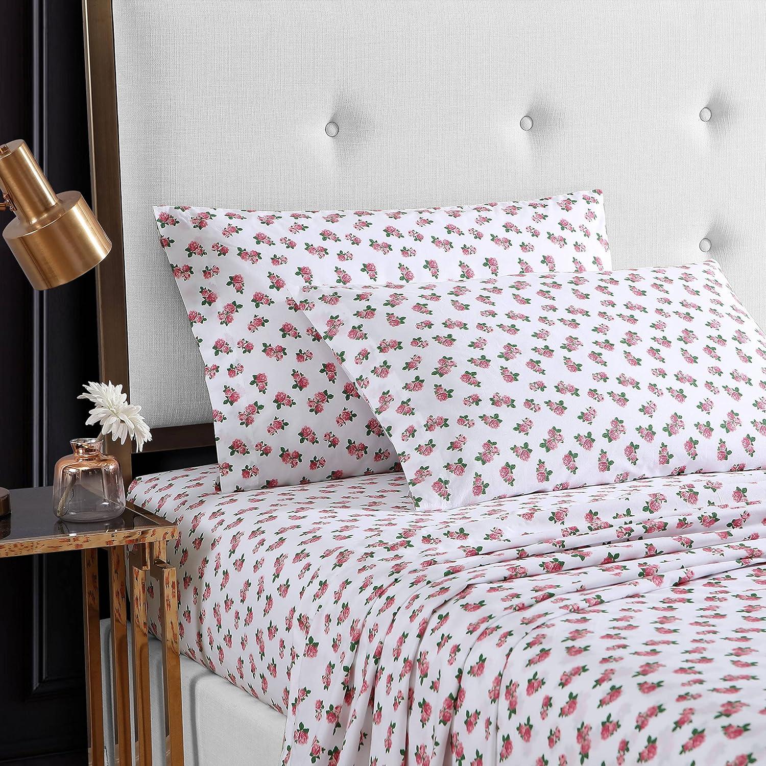 Betsey Johnson 100% Cotton Percale- Crisp Cool Feel- Sheet Collection