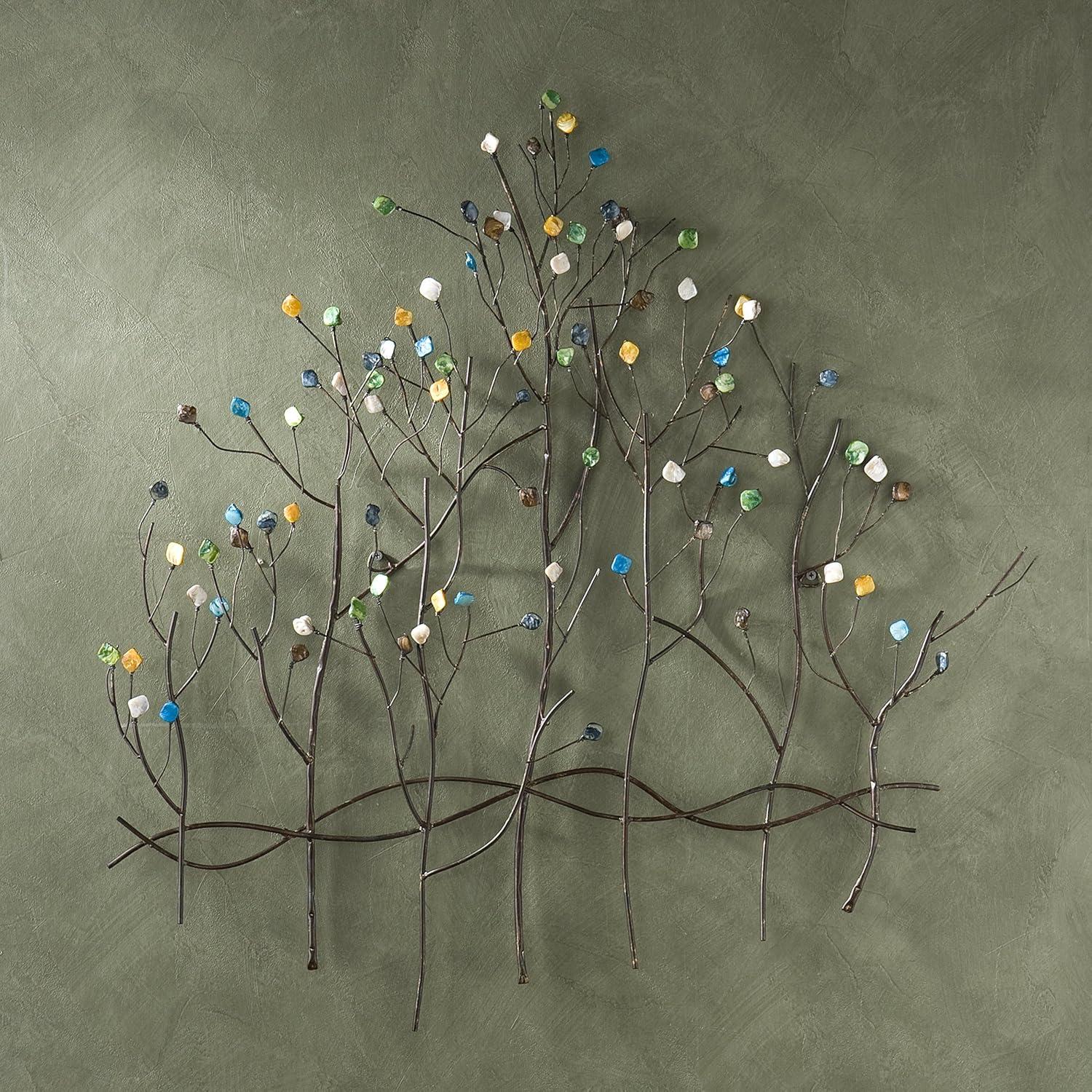 SEI Furniture Gemlyn Metal Wall Sculpture 32.5 x 32