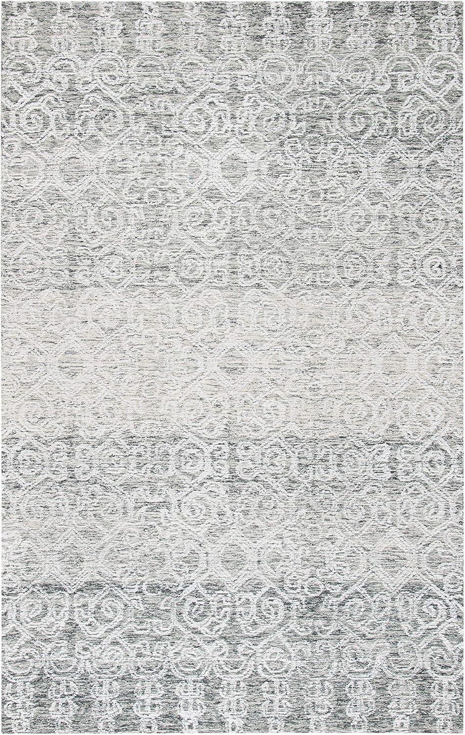 Glamour GLM302 Hand Tufted Area Rug - Charcoal - 8'9"x11'9" - Safavieh.