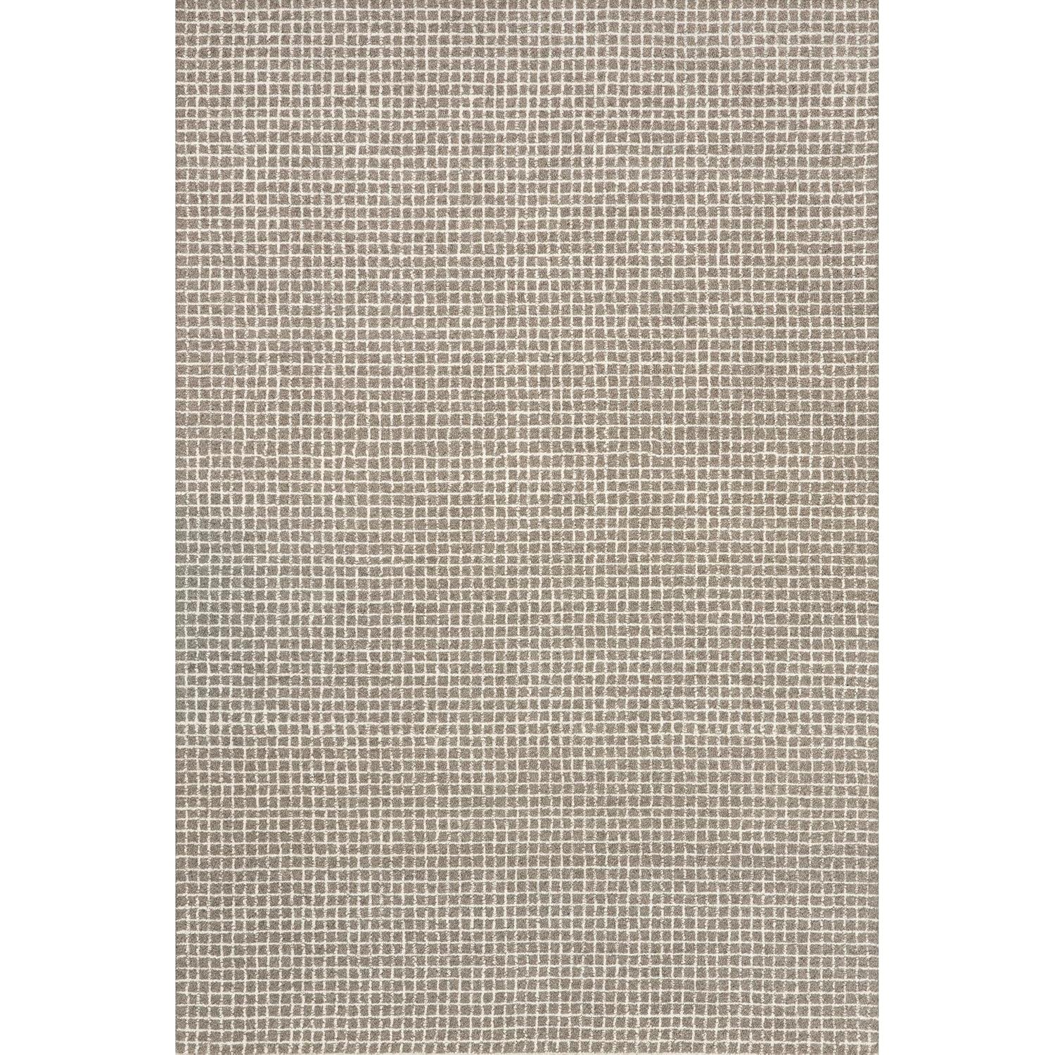 Katasha Checked Wool Area Rug
