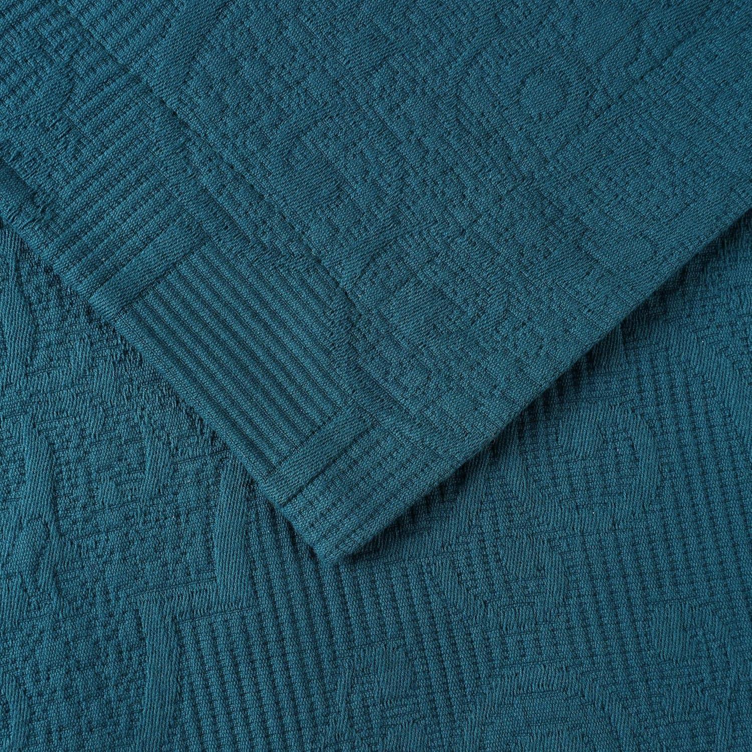 Superior Superior Florin Matelasse Jacquard Scrolling Medallion Cotton Bedspread Set With Pillow Shams