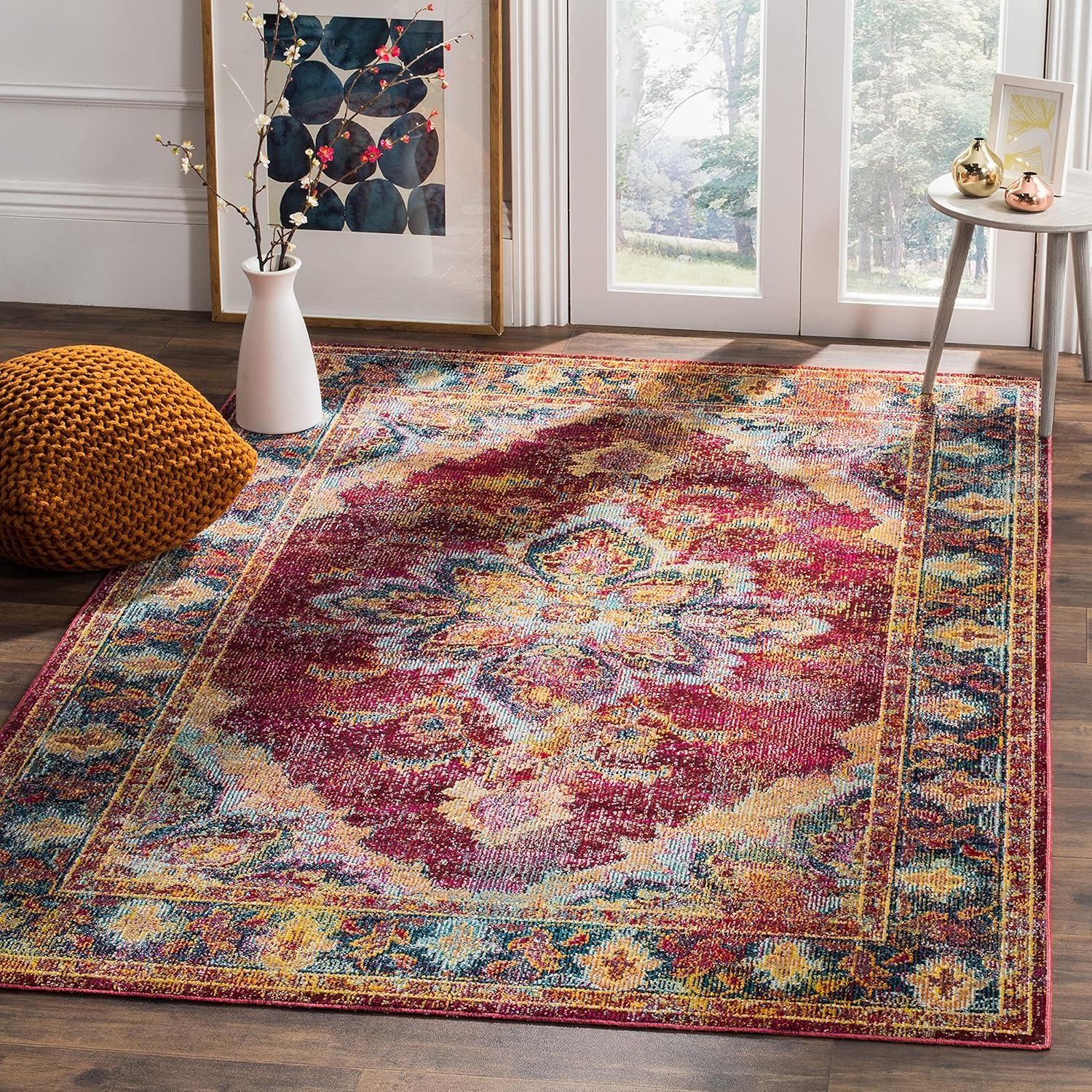 Crystal CRS508 Power Loomed Area Rug  - Safavieh