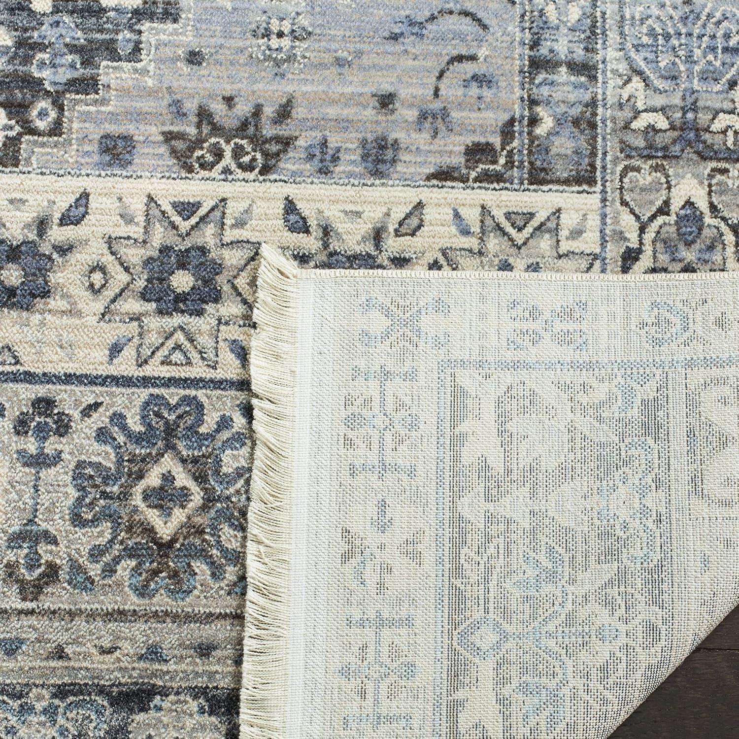 Vintage Persian VTP472 Power Loomed Indoor Accent Rug - Grey/Blue - 3'x5' - Safavieh.