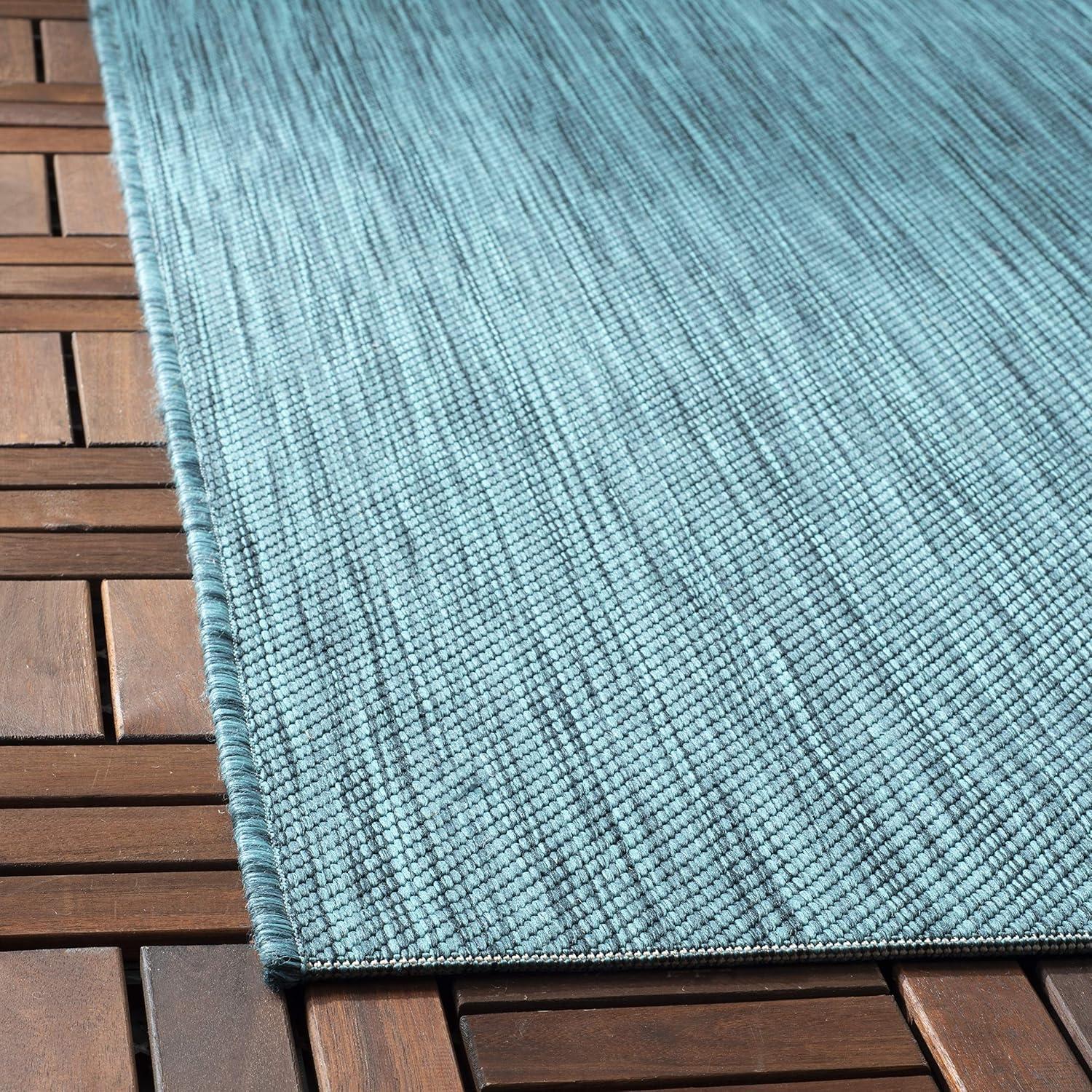 Beach House BHS218 POWER LOOMED Indoor/Outdoor Area Rug - Rust - 4'x4' - Safavieh