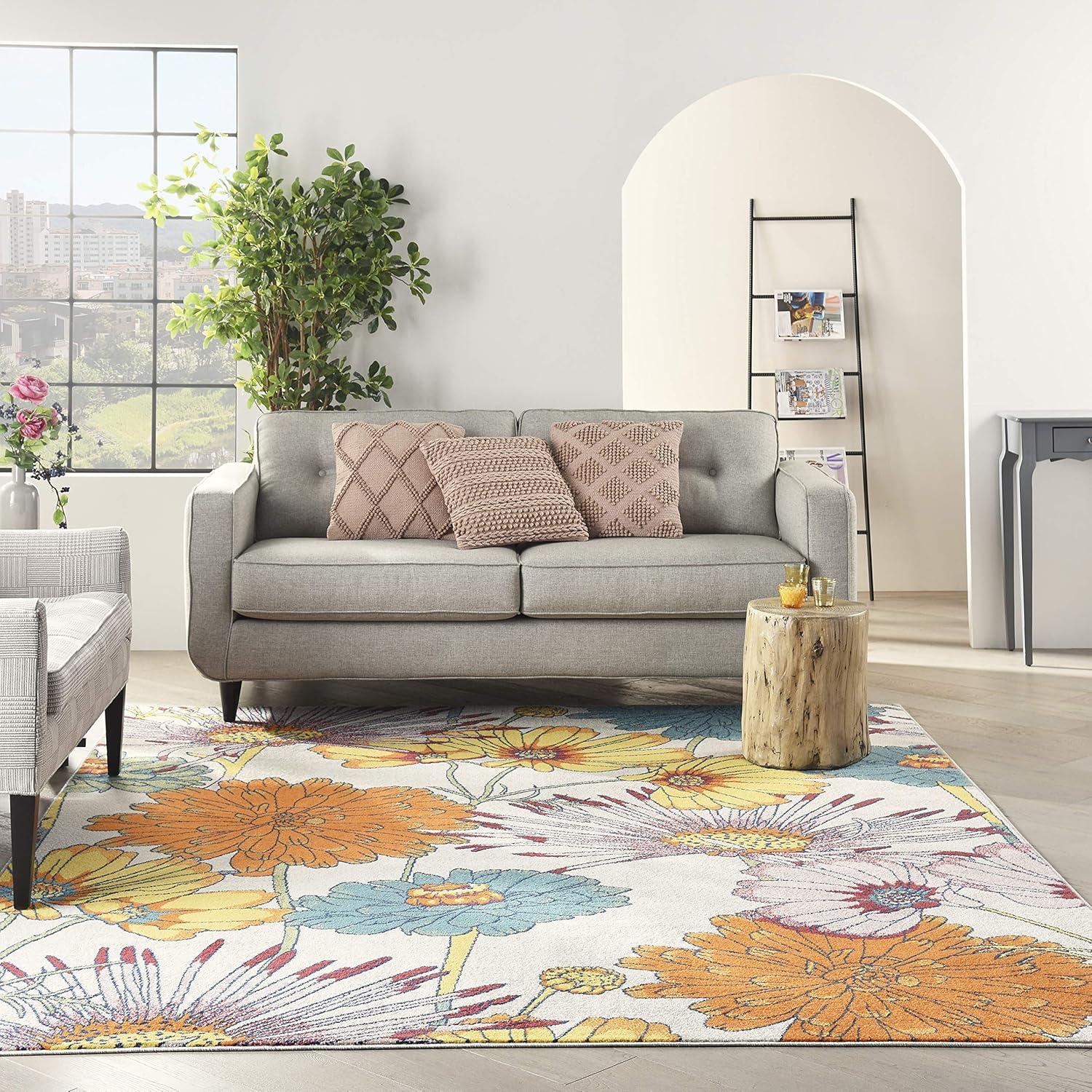 Nourison Allur Oversized Flowers Indoor Area Rug