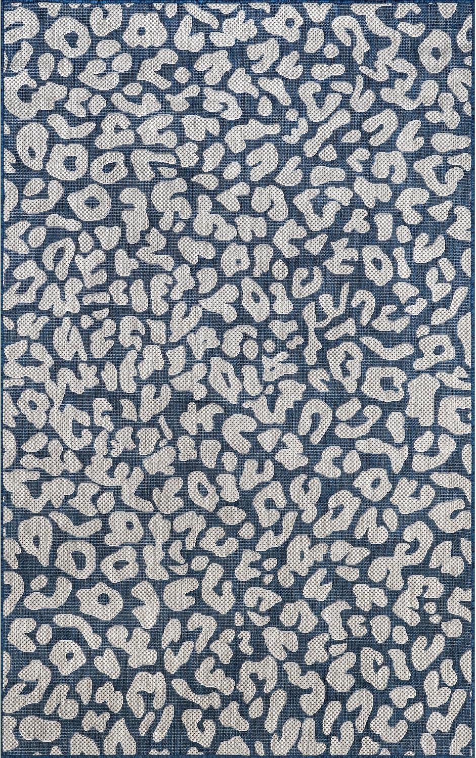 Gracie Oaks Terenia Leopard Indoor/Outdoor Area Rug