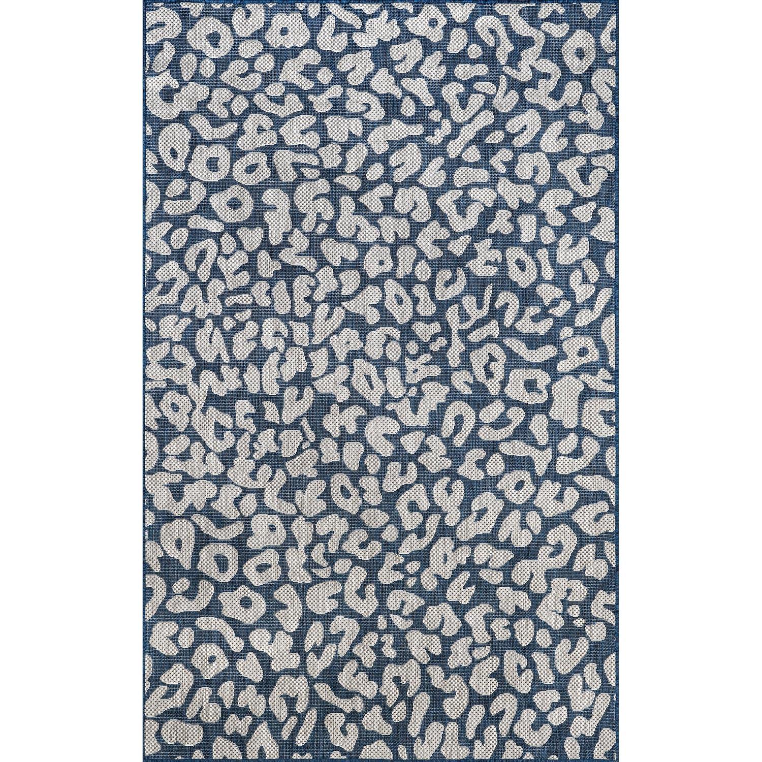 Gracie Oaks Terenia Leopard Indoor/Outdoor Area Rug