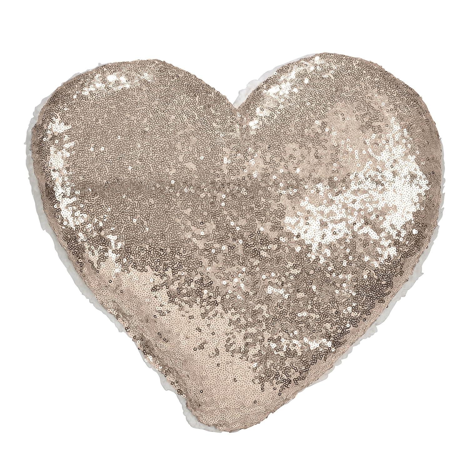 Saro Paillette Collection Sequined Throw Pillow