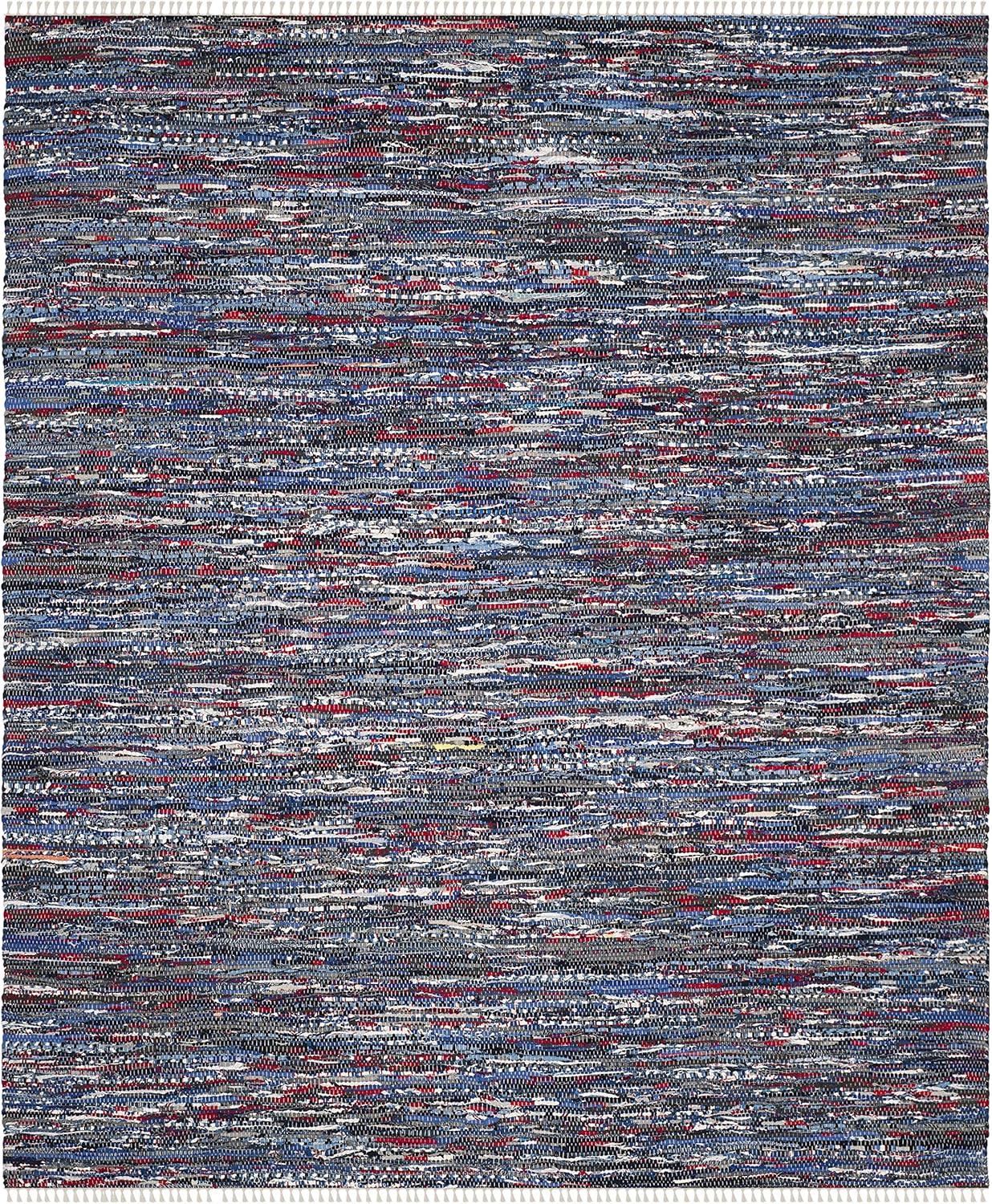 Rag Area Rug RAR128 Hand Woven Area Rug  - Safavieh