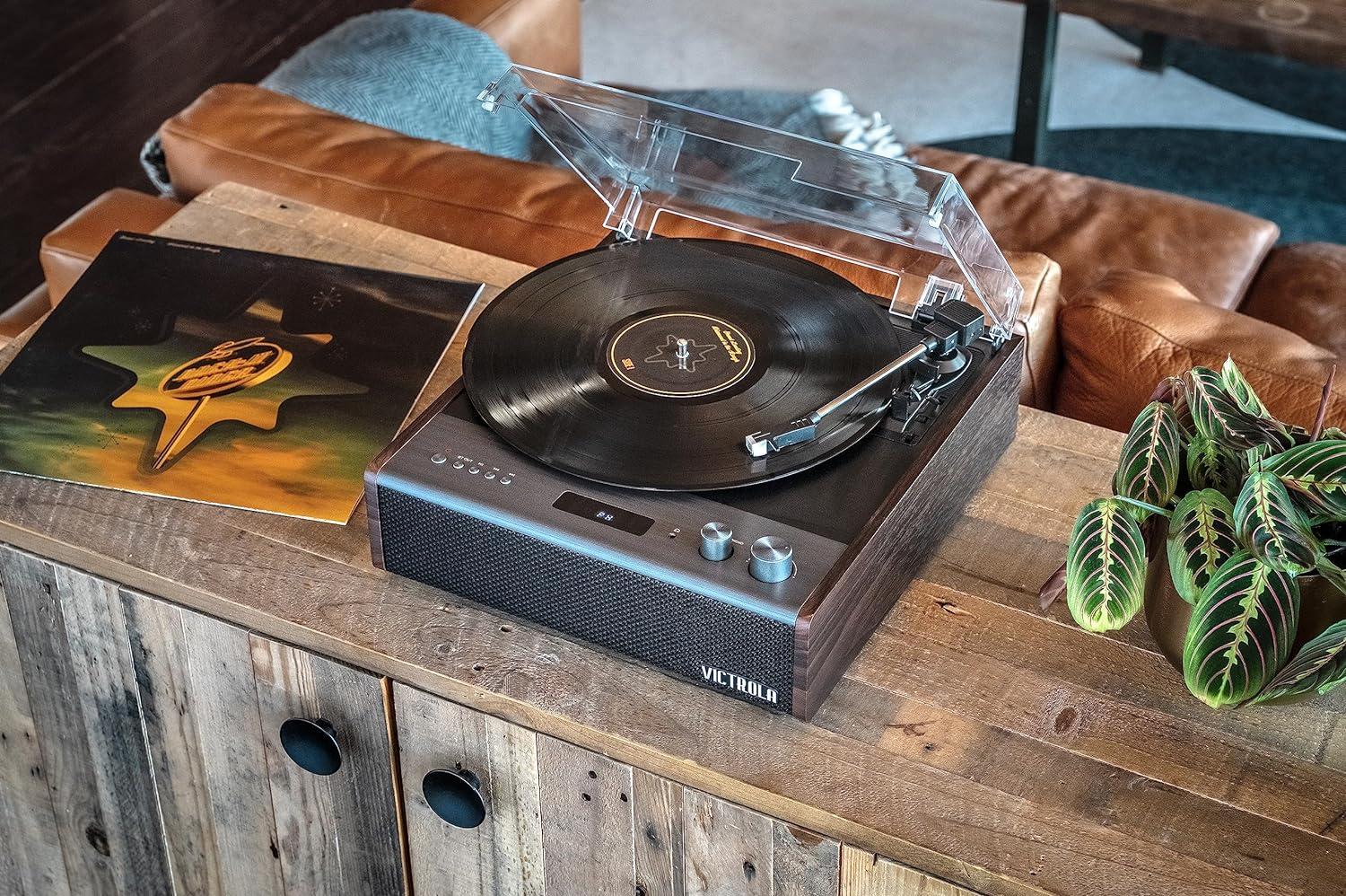 Victrola Eastwood Signature Bluetooth Record Player (Espresso)