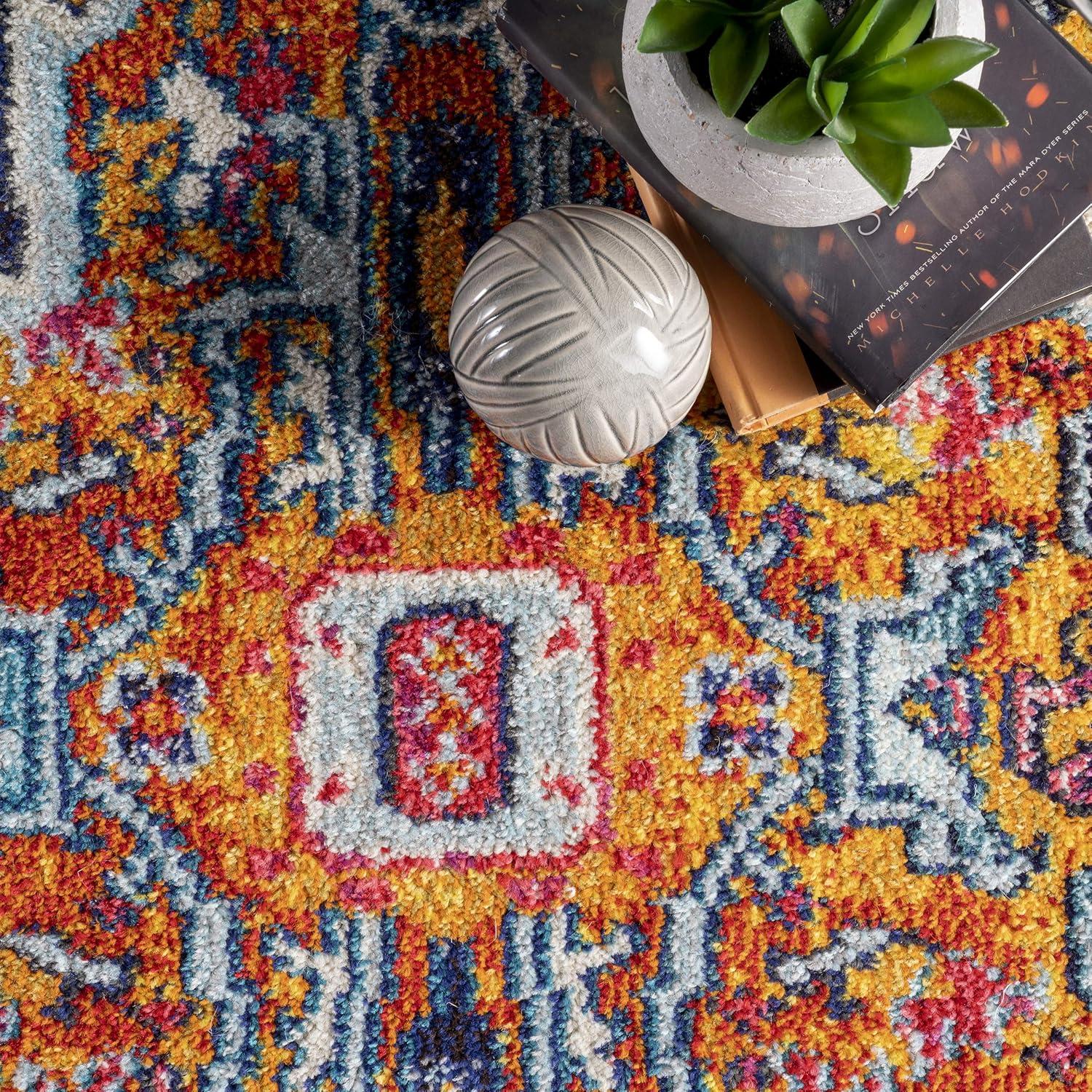 Nuloom Reyna Medallion Indoor Area Rug