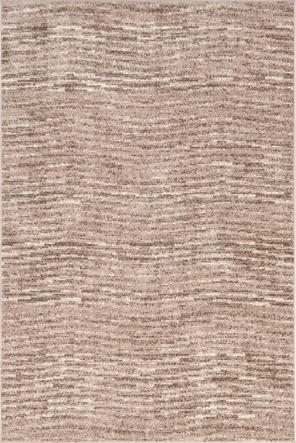 nuLOOM Sherill Abstract Transitional Area Rug, 4' x 6', Beige