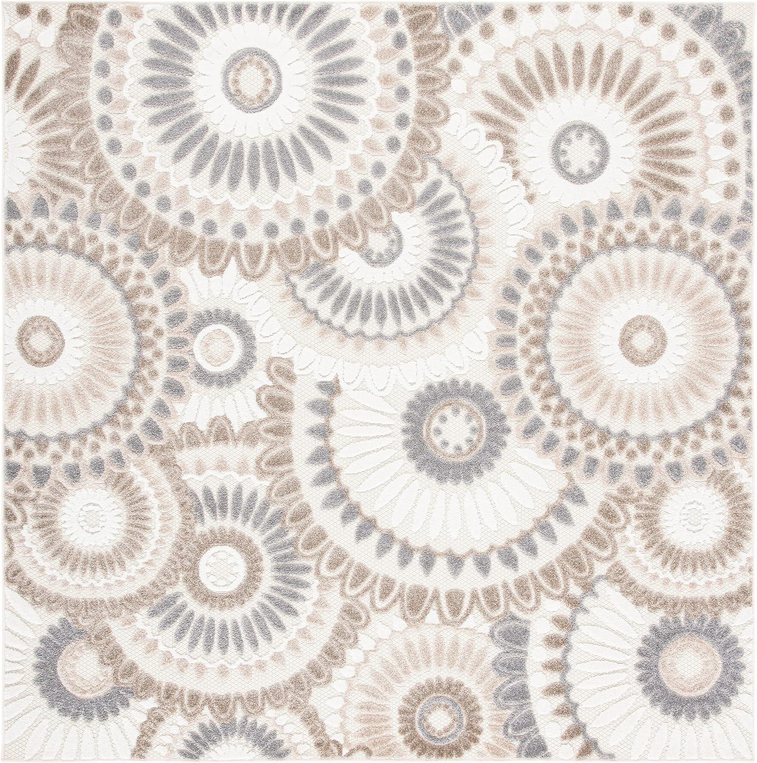 Cabana CBN382 Power Loomed Indoor/Outdoor Area Rug  - Safavieh