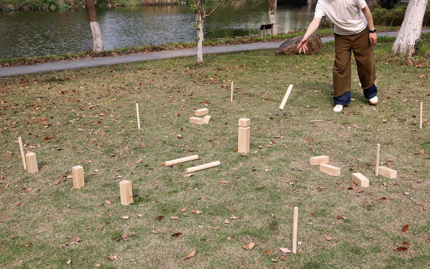 Kubb Game Premium Set