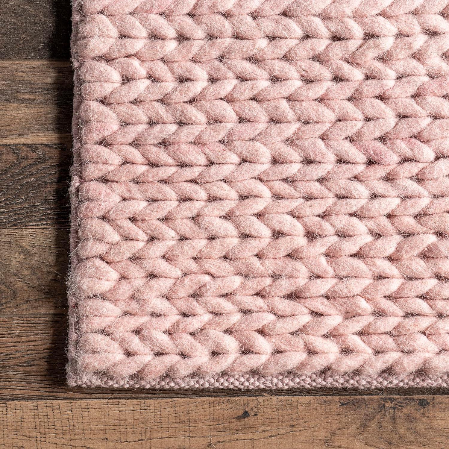 Nuloom Penelope Braided Wool Indoor Area Rug