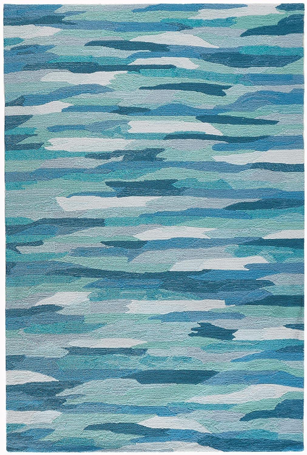 Liora Manne Capri Cloud Indoor/Outdoor Rug Aruba 7'6" x 9'6"