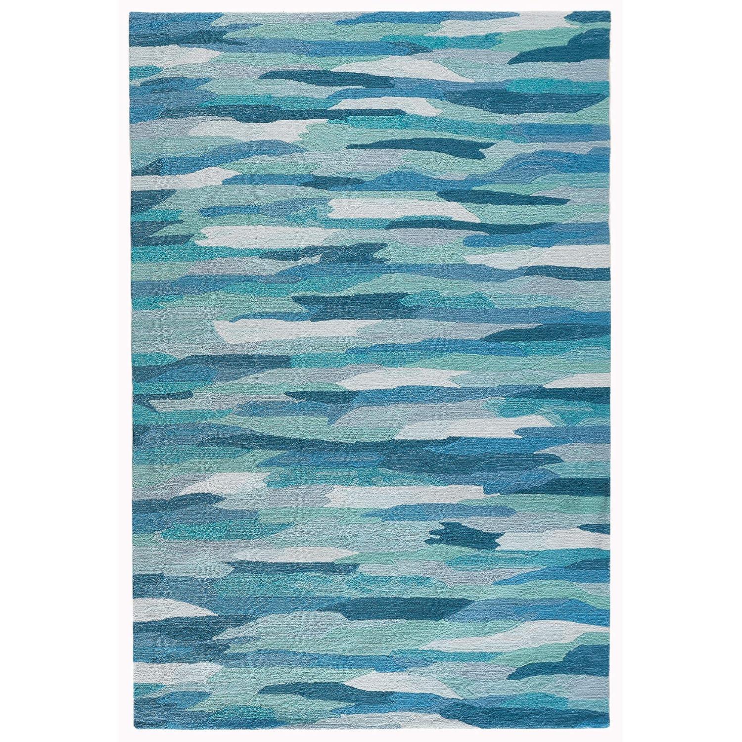 Liora Manne Capri Cloud Indoor/Outdoor Rug Aruba 7'6" x 9'6"