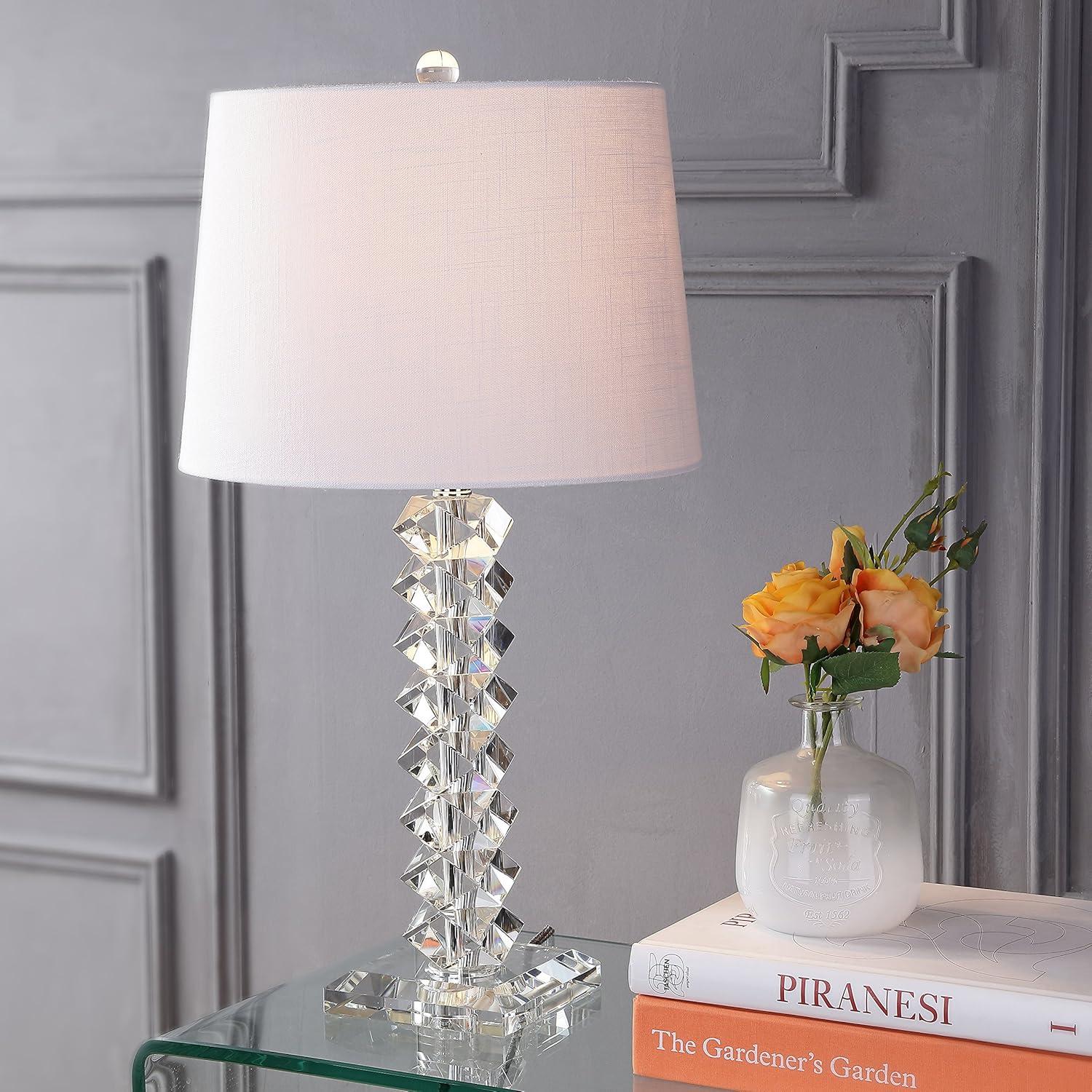 Jonathan Y Lighting Jyl2013a Julia 1 Light 25-1/2" Tall Led Buffet Table Lamp - Clear